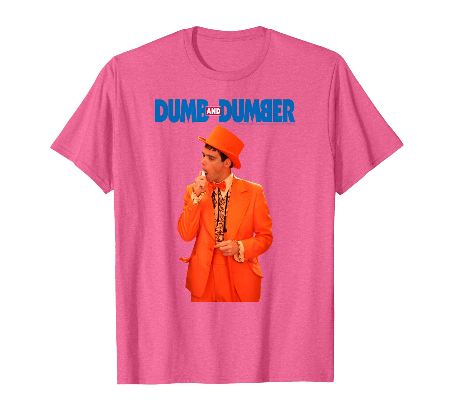 Dumb and Dumber Lloyd in Orange Tuxedo Funny Movie T-Shirt