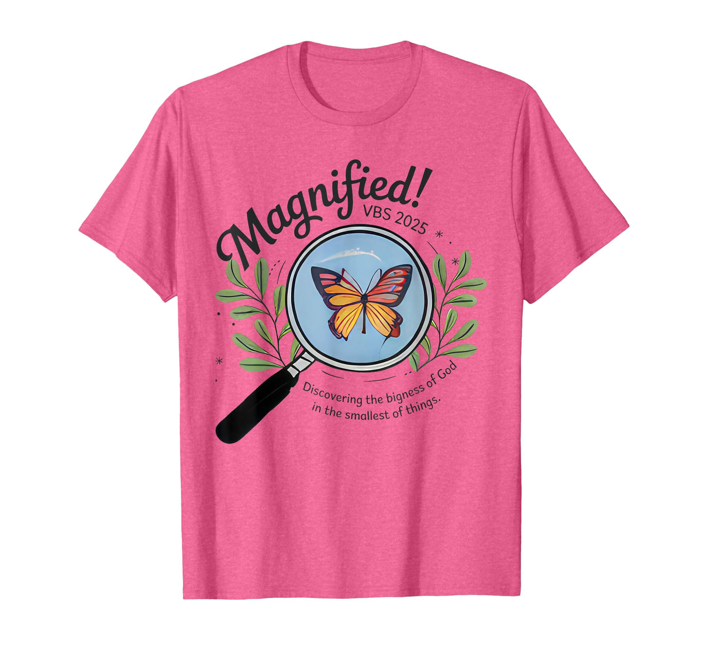 Magnified VBS 2025 Discovering The Bigness Of God Christian T-Shirt