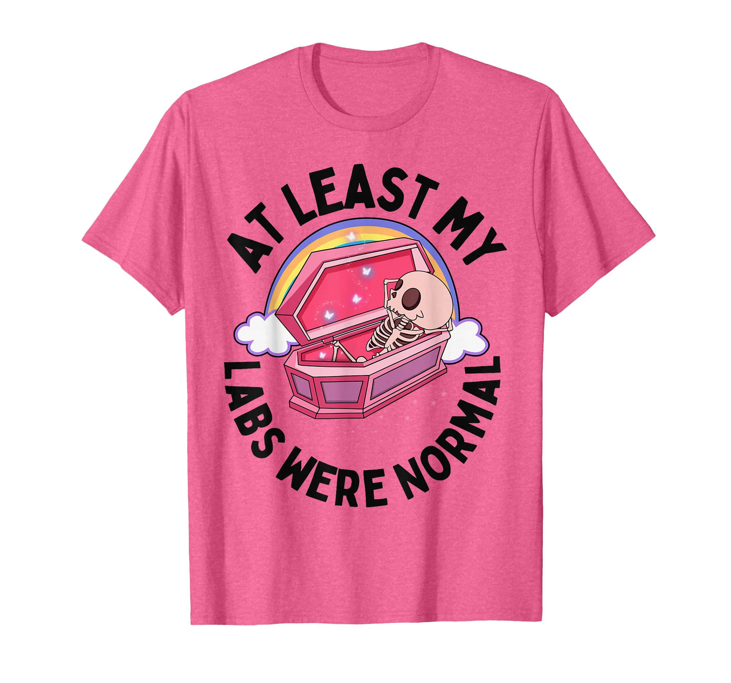 Groovy at Least My Labs were Normal Skeleton Halloween Quote T-Shirt