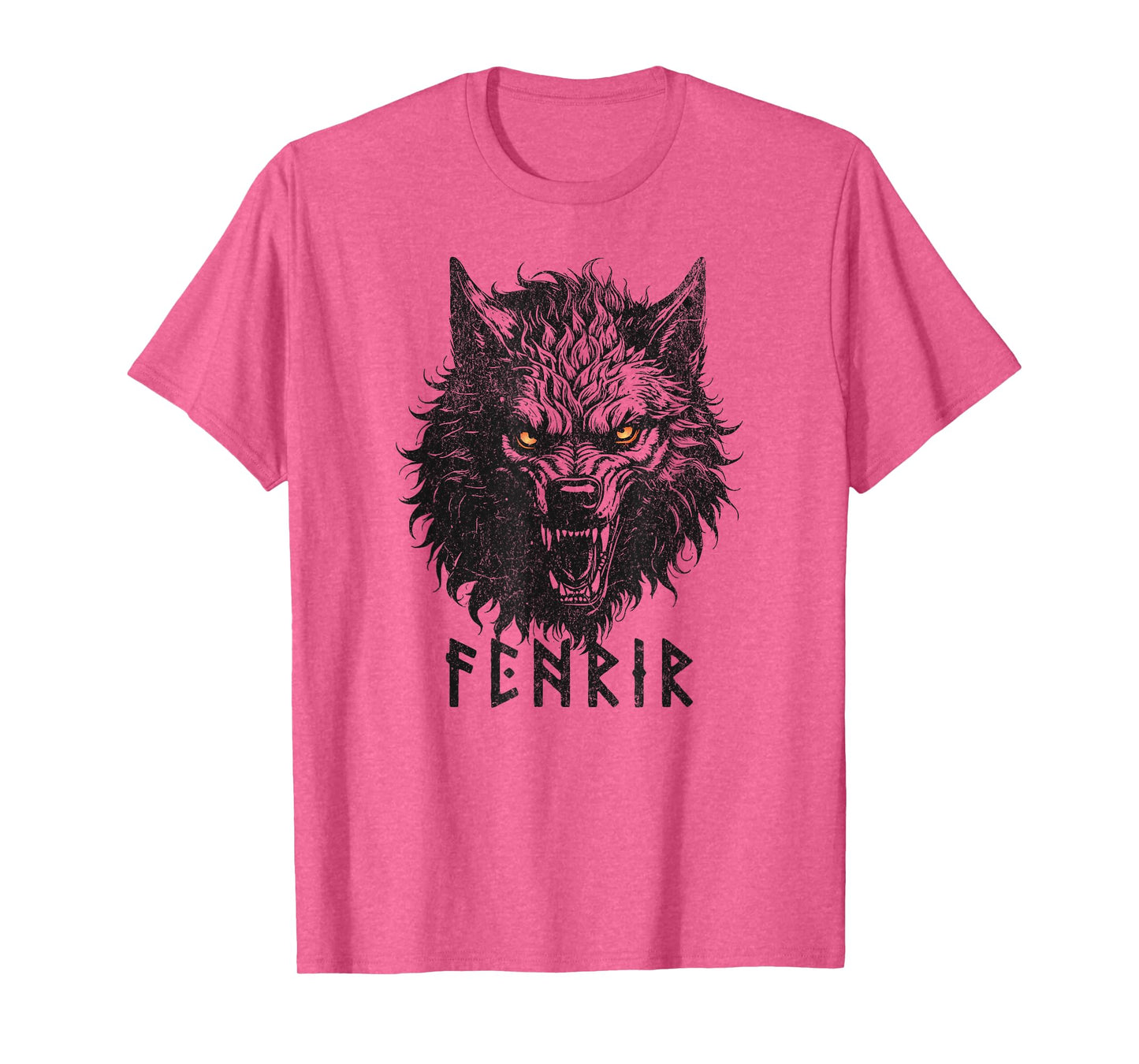 Fenrir Wolf Of Odin Old Norse Mythology Viking Celtic Fenris T-Shirt