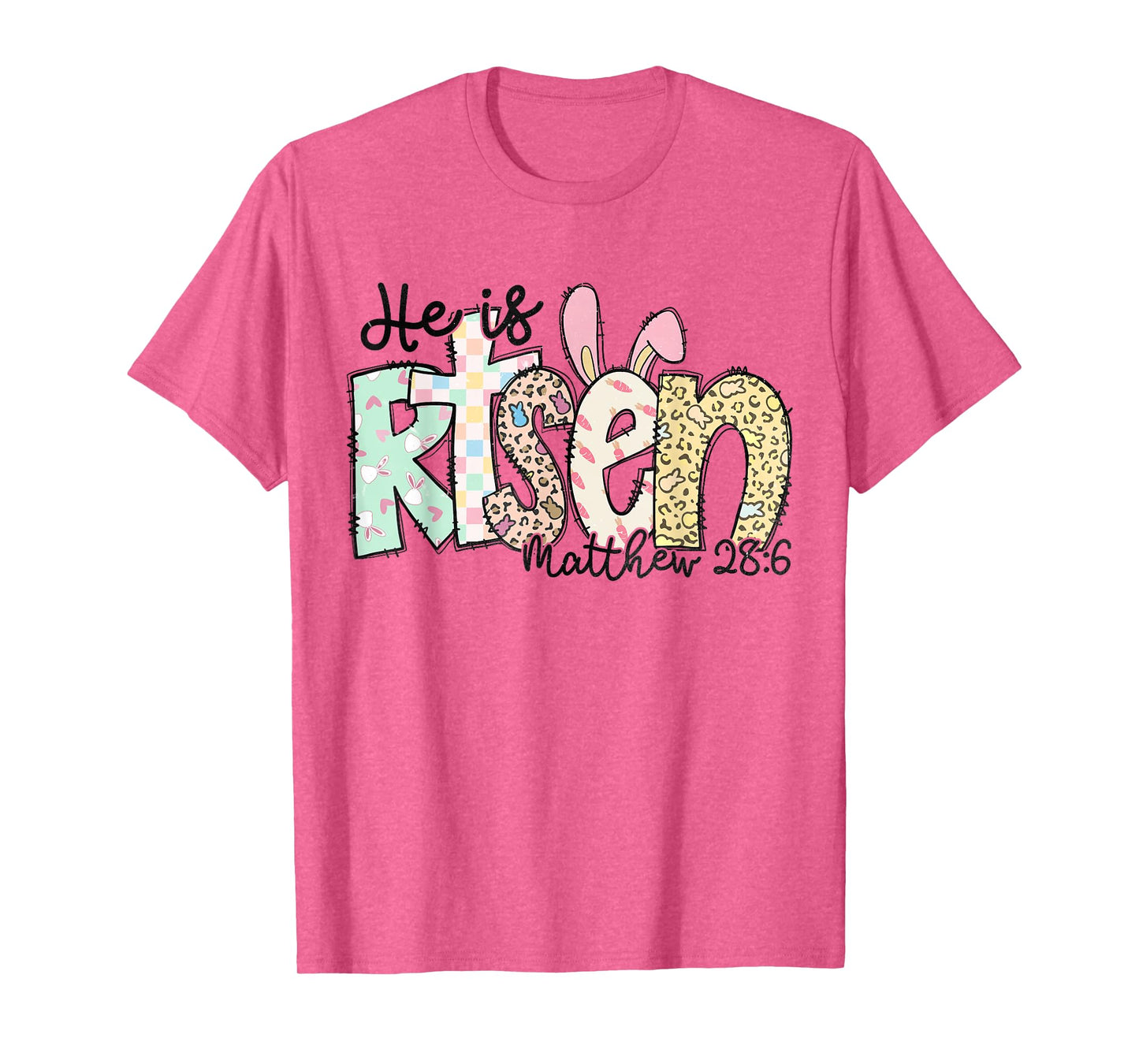 He Is Risen Christian Easter Jesus Gifts for Women and Kids T-Shirt
