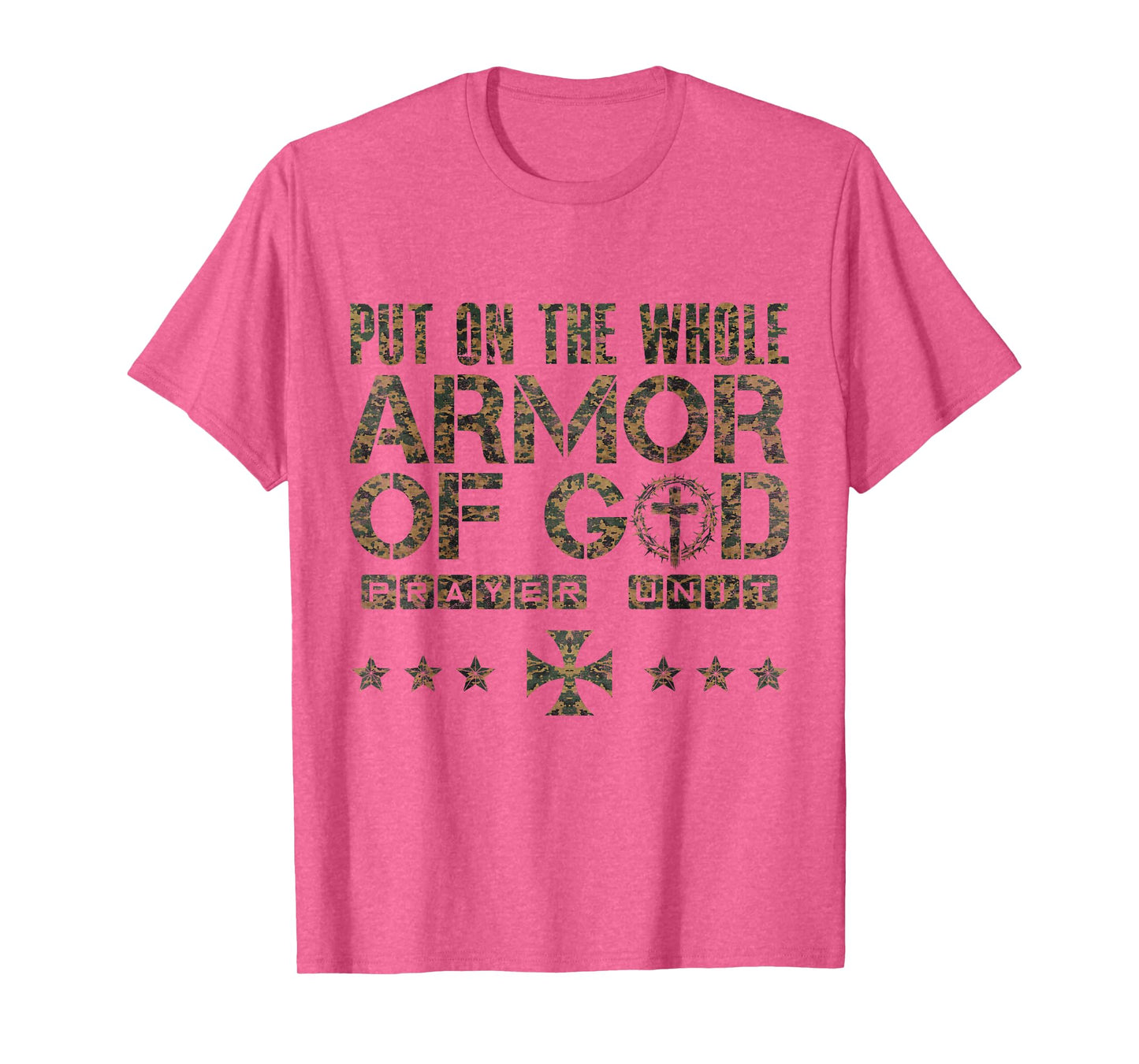 Faith Religious Put On The Whole Armor Of God T-Shirt