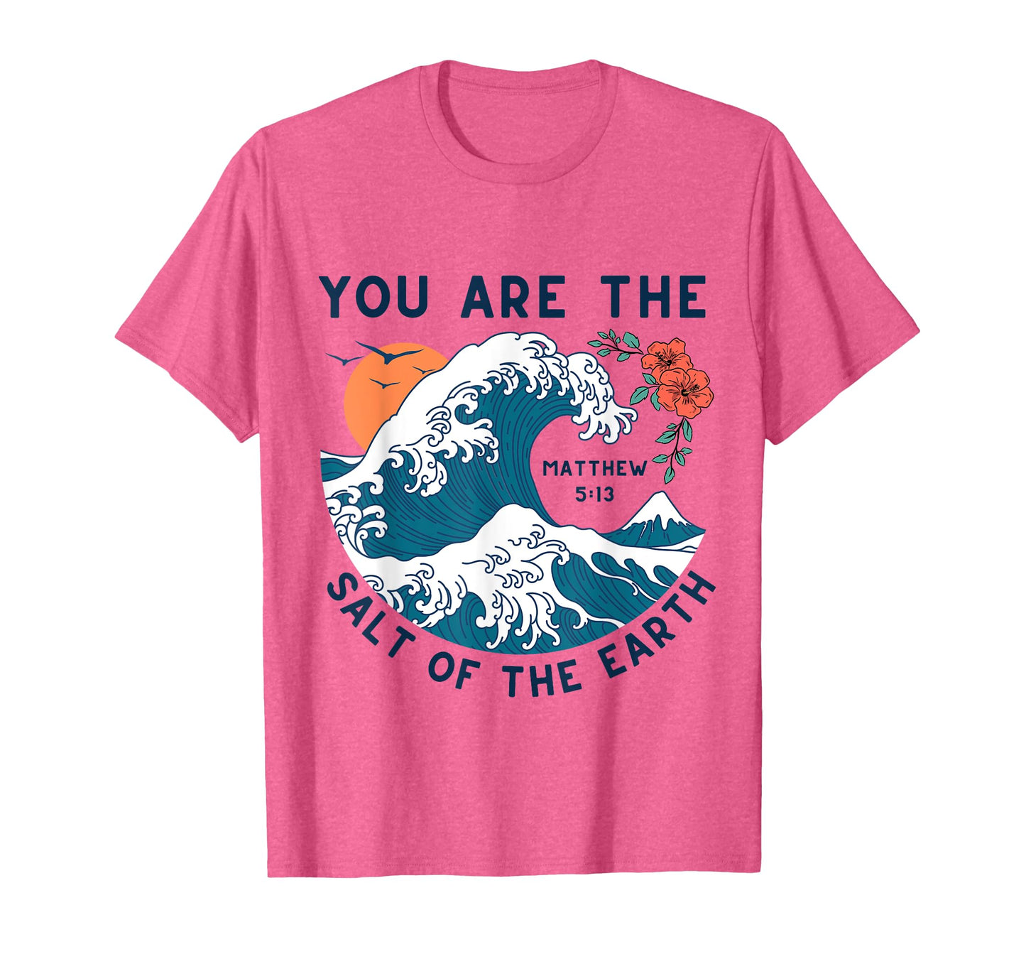 Salt of the Earth Inspirational Christian Bible Verse Retro T-Shirt