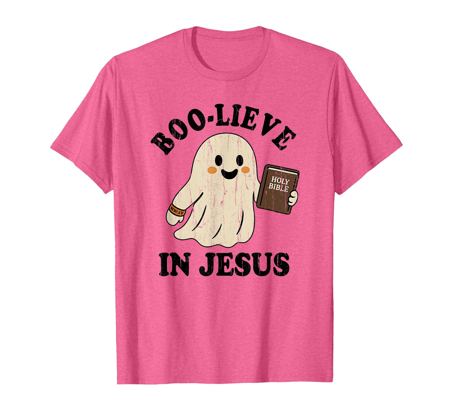 Boo-Lieve in Jesus, Christian Halloween T-Shirt
