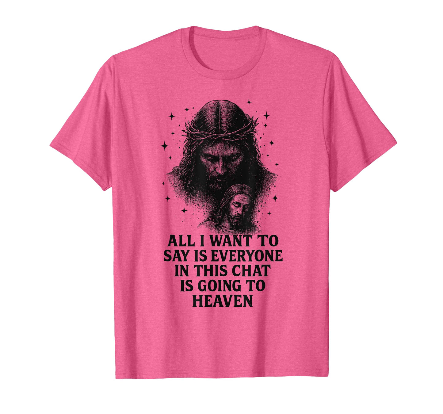 Jesus Crown of Thorns Religious Christian T-Shirt