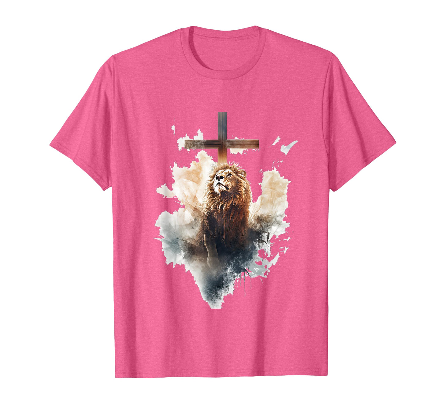 Yeshua Lion of Judah Christian Faith Jesus God Revelation T-Shirt