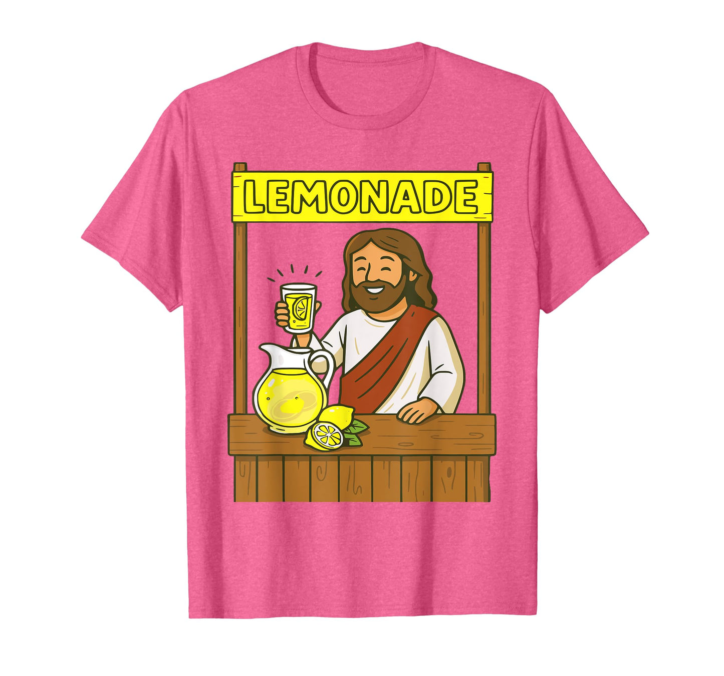 Lemonade Christian Bible Verse Faith Positive T-Shirt