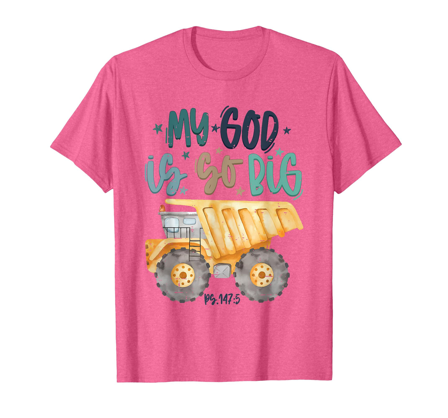 Retro My God is So Big kids Funny Christian Toddler Boys T-Shirt