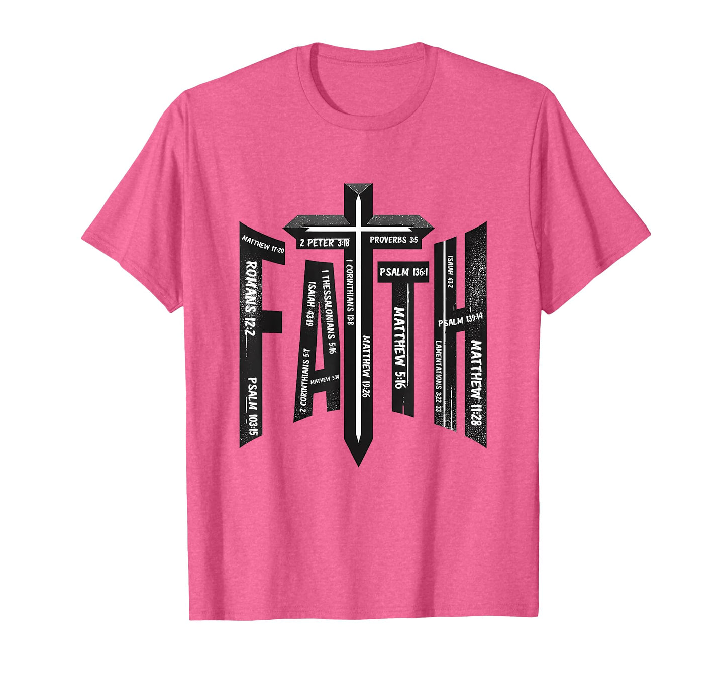 Christian Faith Bible Verses Religious Beliefs T-Shirt