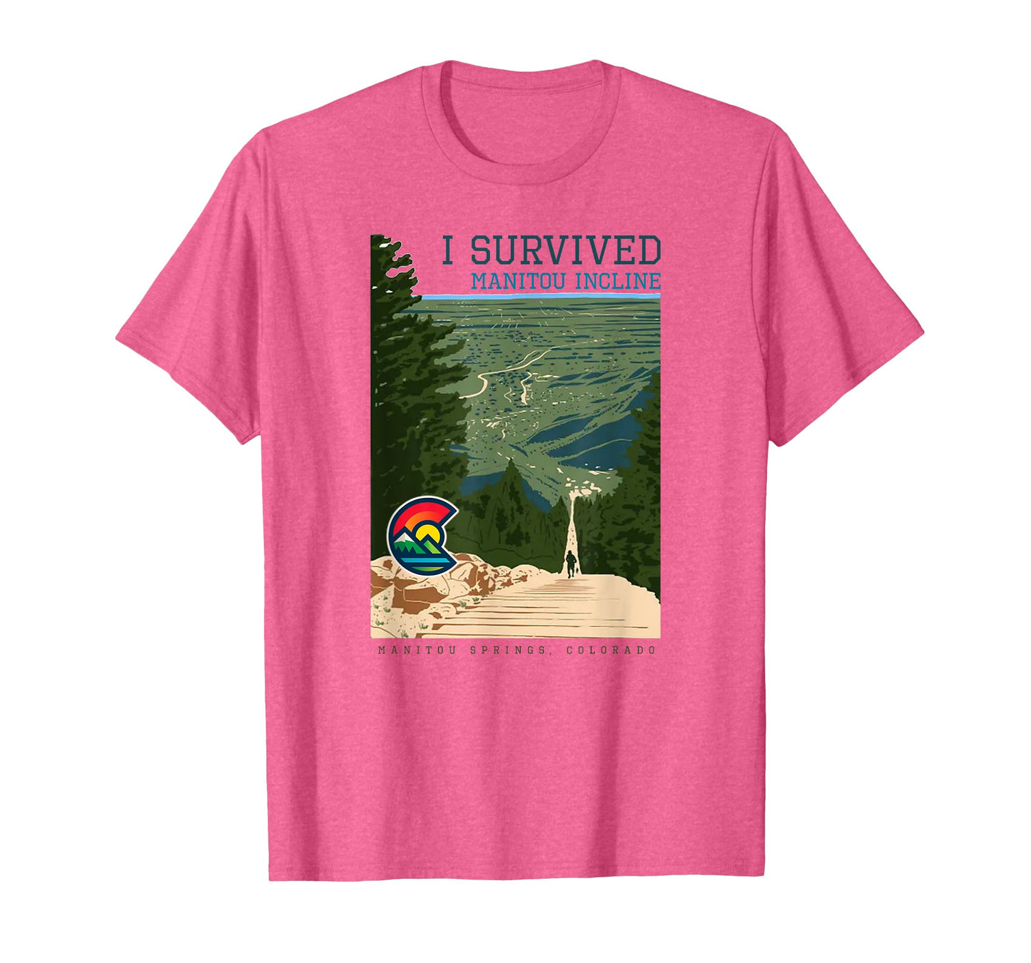 Manitou Incline, Colorado T-Shirt