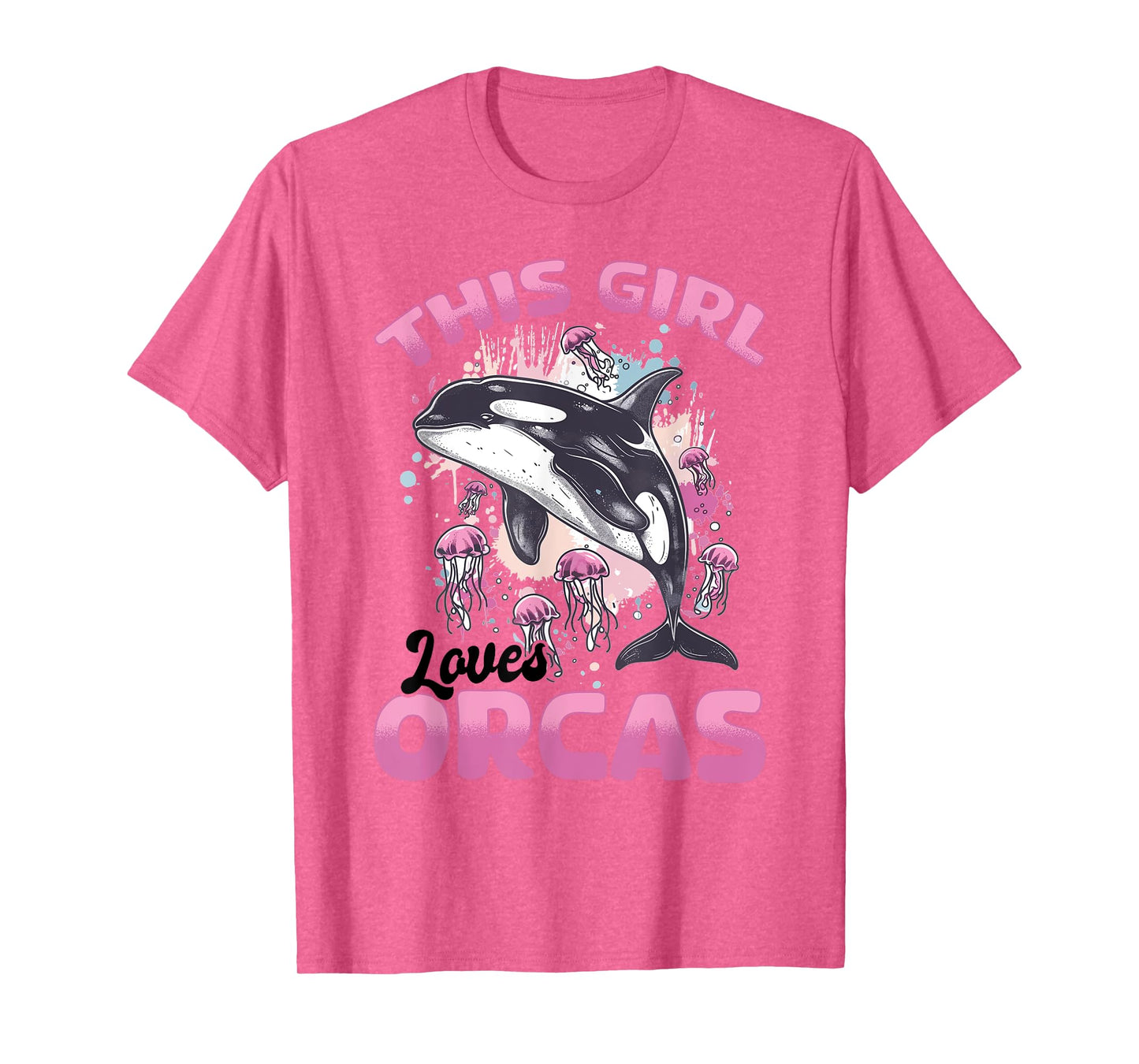 Funny Orca Animal This Girl Loves Orcas T-Shirt