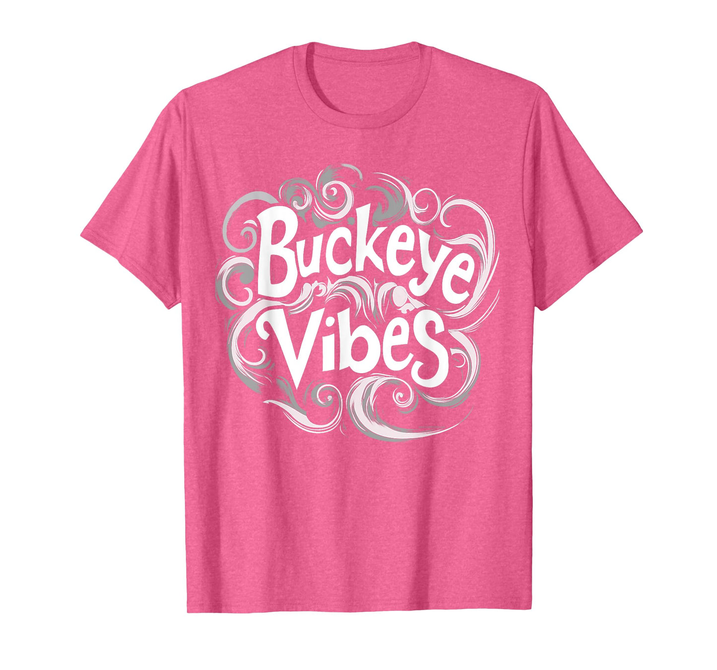Buckeye Vibes Retro Groovy Ohio Home Buckeye Girl State T-Shirt