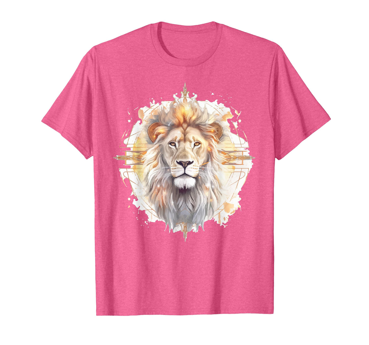 Lion of Judah Shirt Men Fathers Day Christian Religious Dad T-Shirt