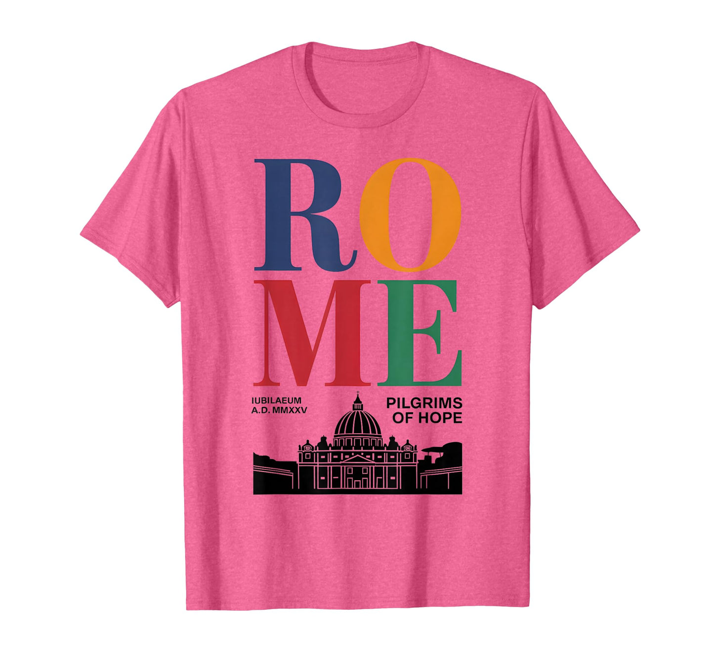 Rome Jubilee 2025 St. Peter's Square Holy Faith Year T-Shirt