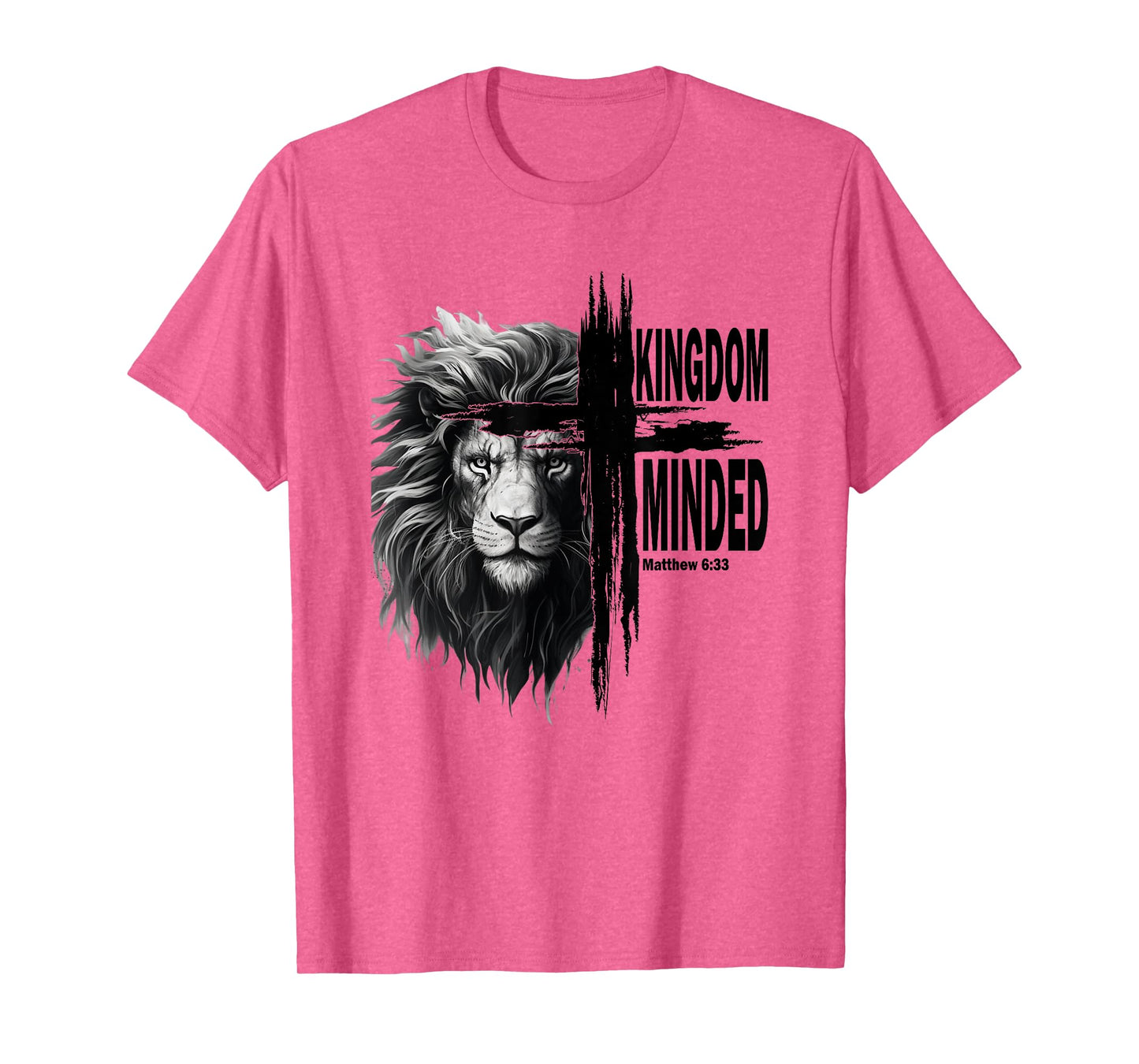 Kingdom Minded Matthew 8:33 Christian Pray Jesus Faith Bible T-Shirt