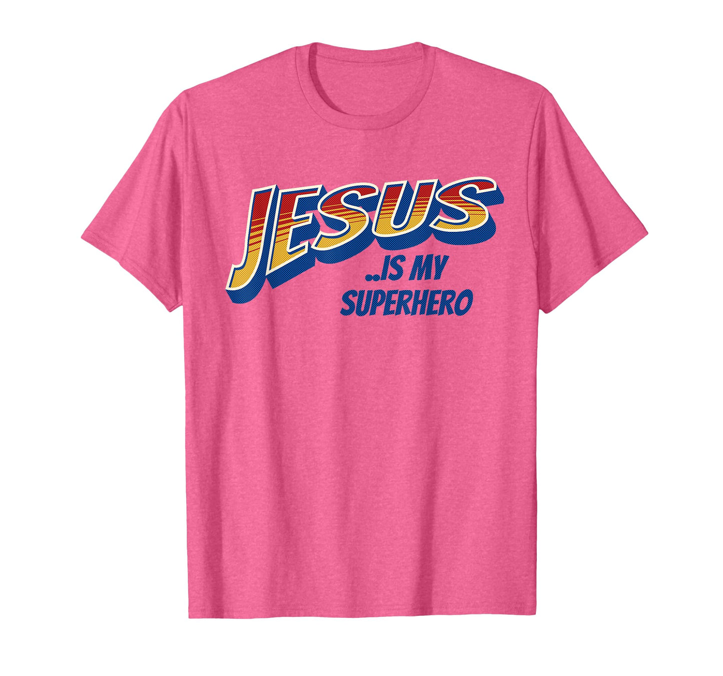 Jesus Is My Superhero Funny Christian Religious Super Hero T-Shirt