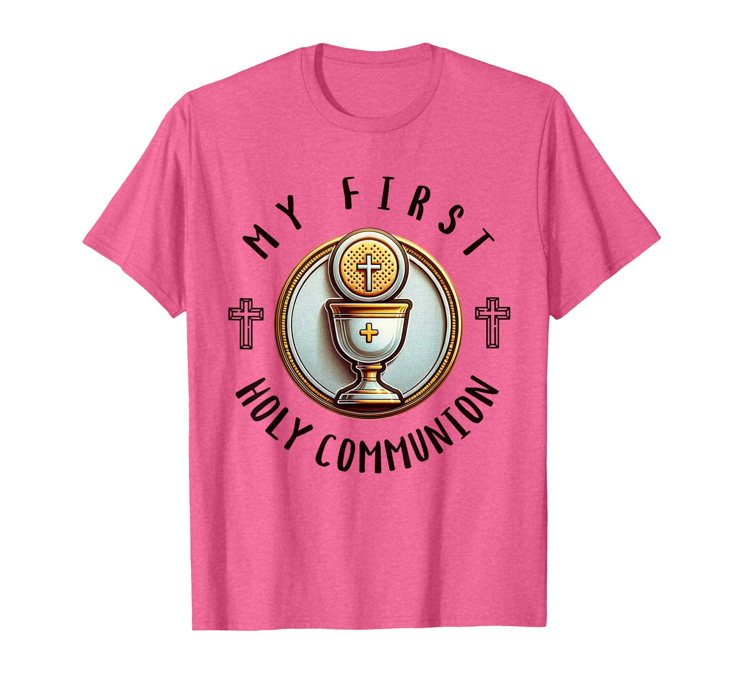 My First Holy Communion Eucharist 1st Christian Boys Girls T-Shirt