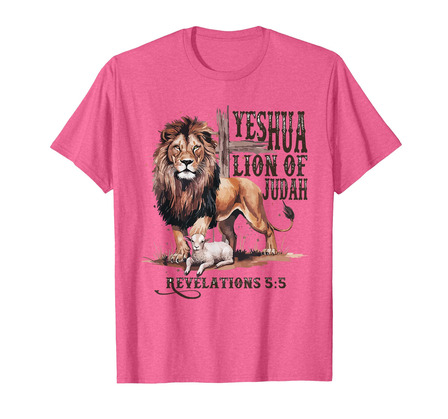 lion of judah yeshua jesus bible religious christian easter T-Shirt