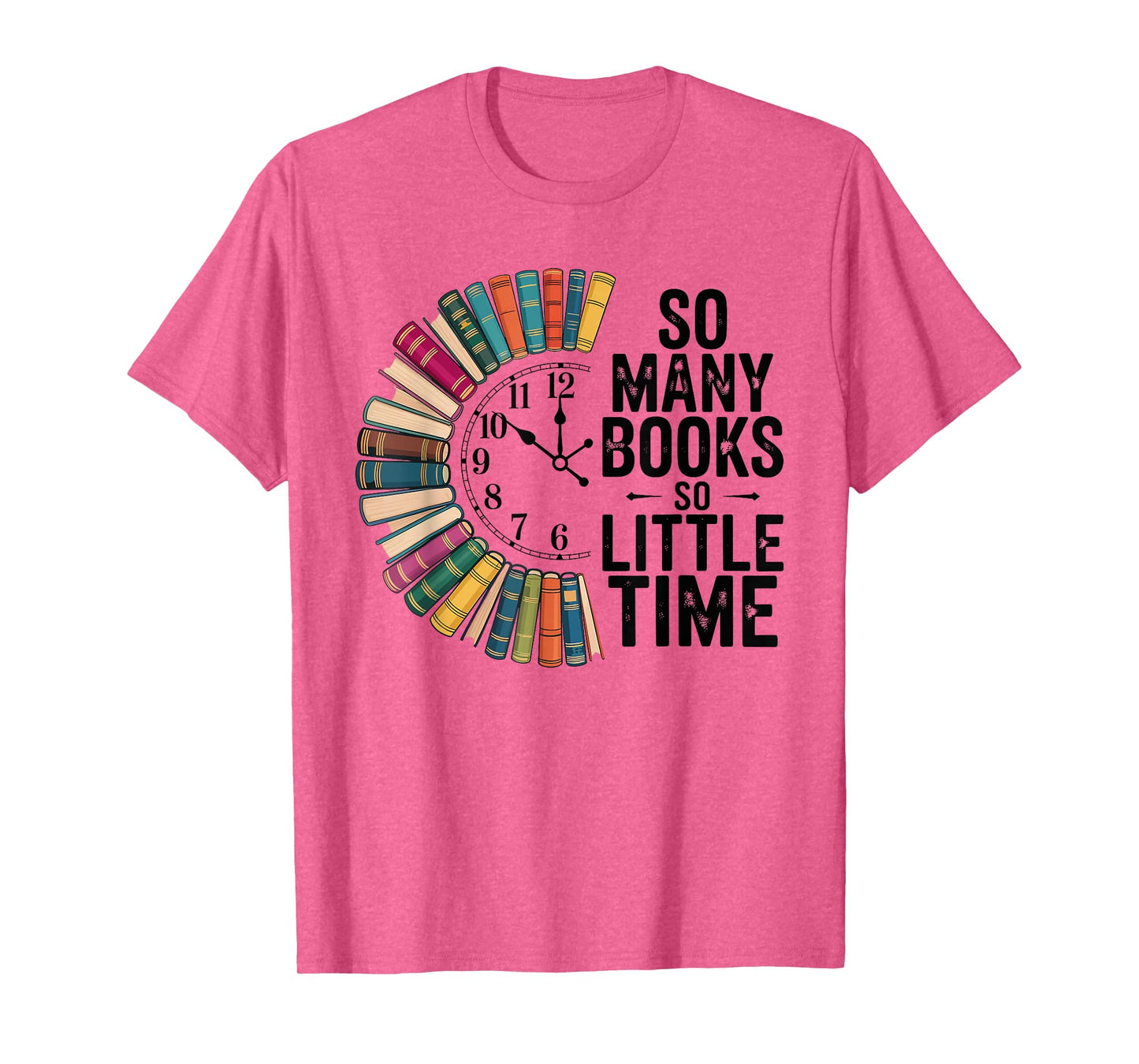 So Many Books Little Time, Retro Bookish Book Lover T-Shirt