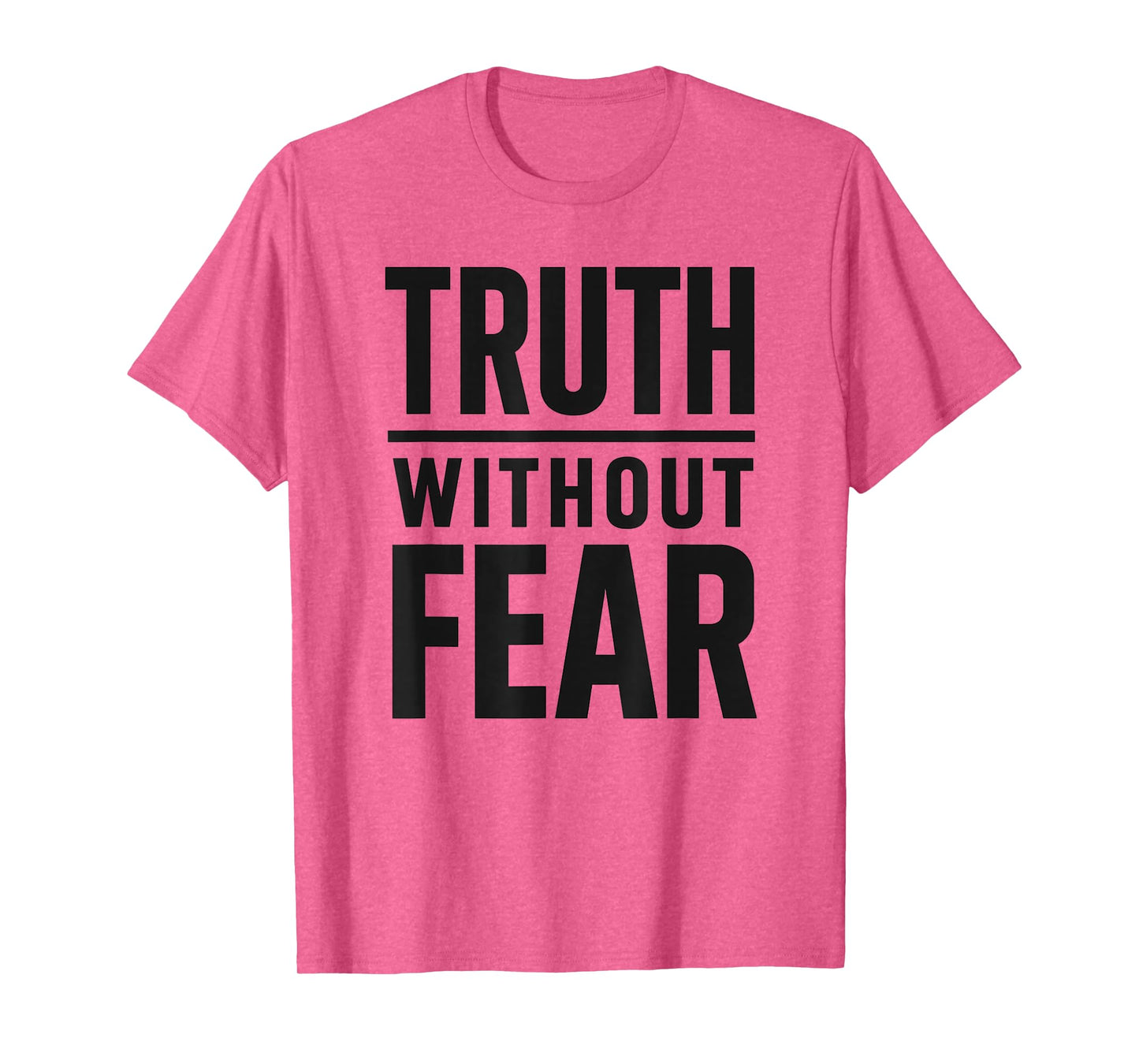Truth Over Fear Bold Faith Freedom Christian T-Shirt