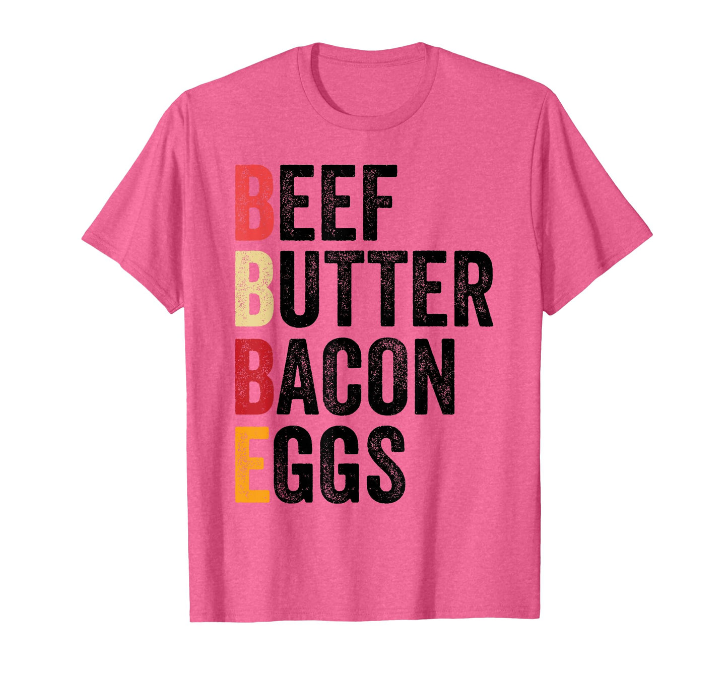 Beer Beef Butter Bacon Eggs T-Shirt