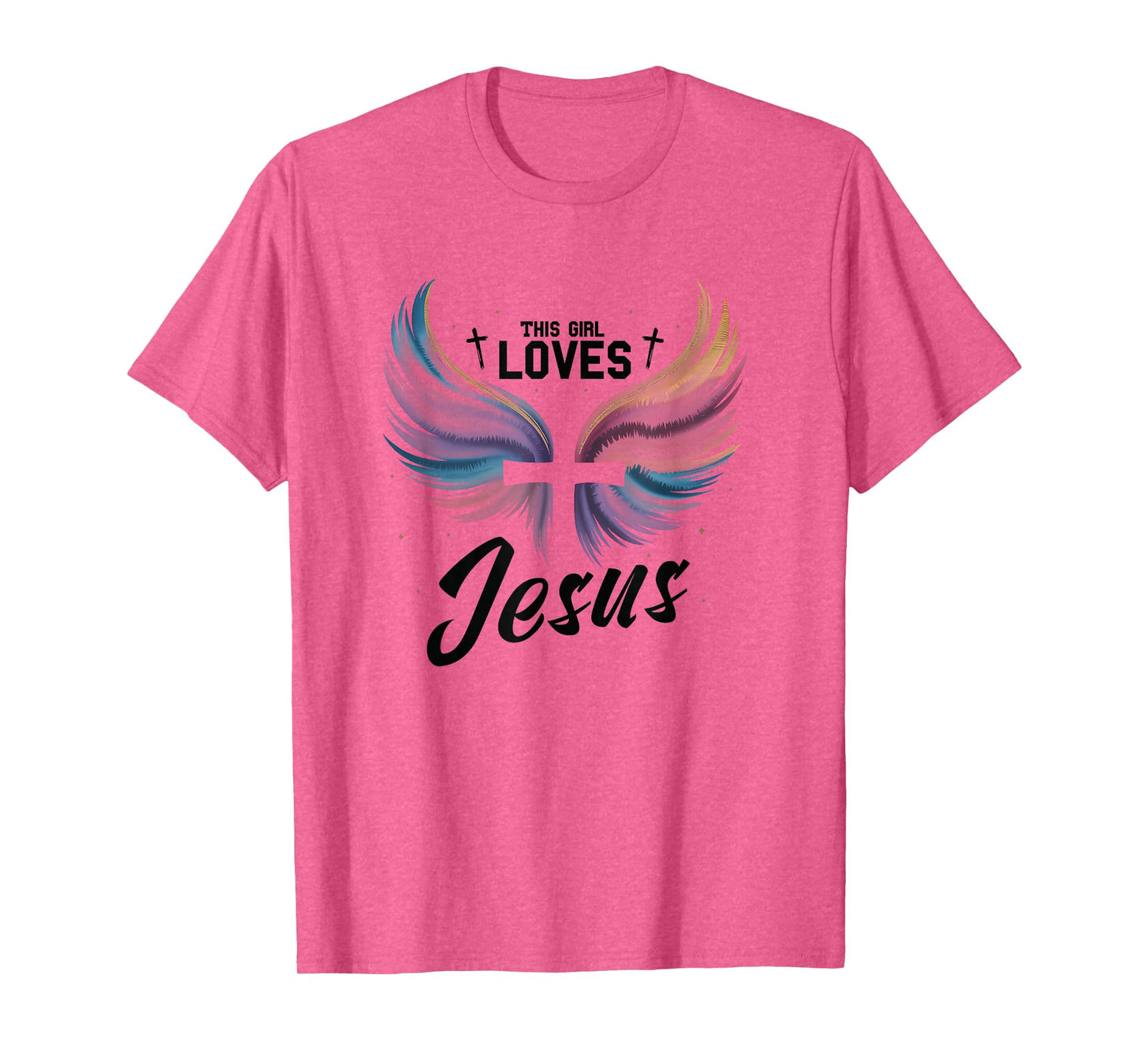 This Girl Loves Jesus Christian Girl Jesus T-Shirt