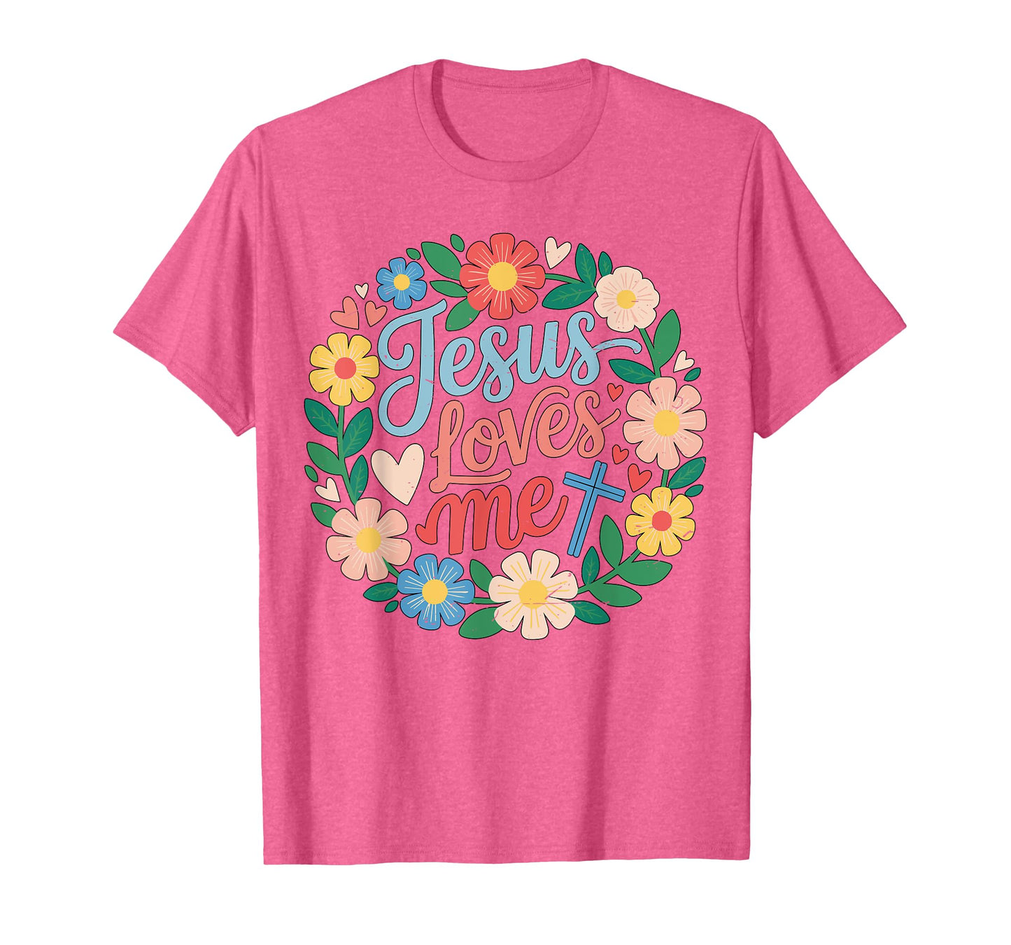Toddler Girl Jesus Loves You Boho I Christian God Sister Mom T-Shirt
