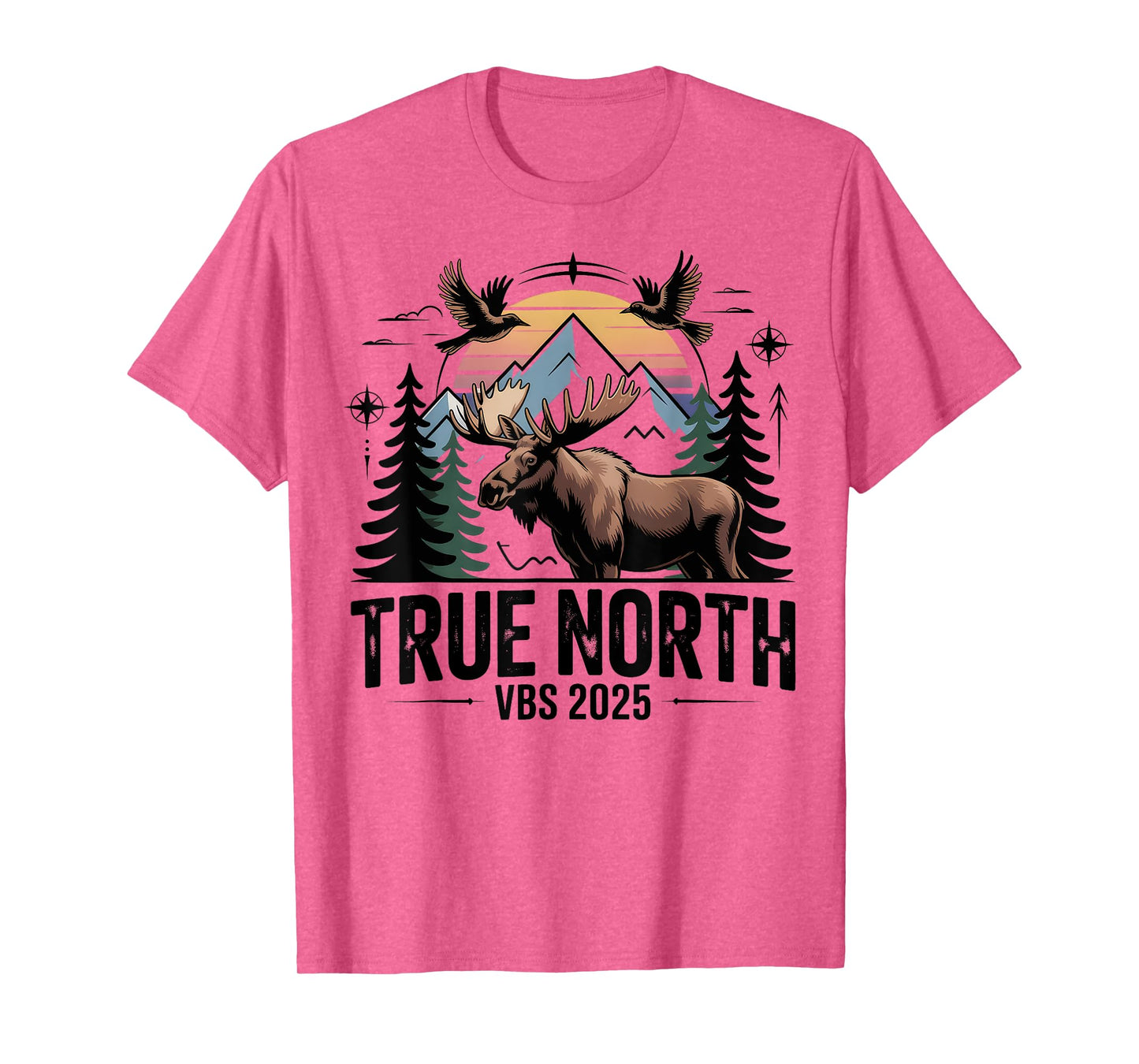 VBS 2025 True North Trusting Jesus Christian Summer T-Shirt