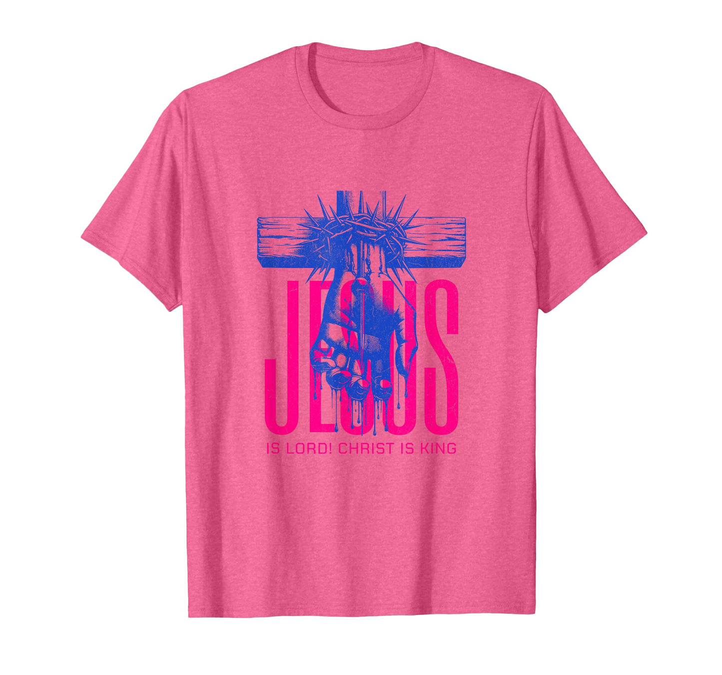 Jesus is Lord Christ is King Christian T-Shirt