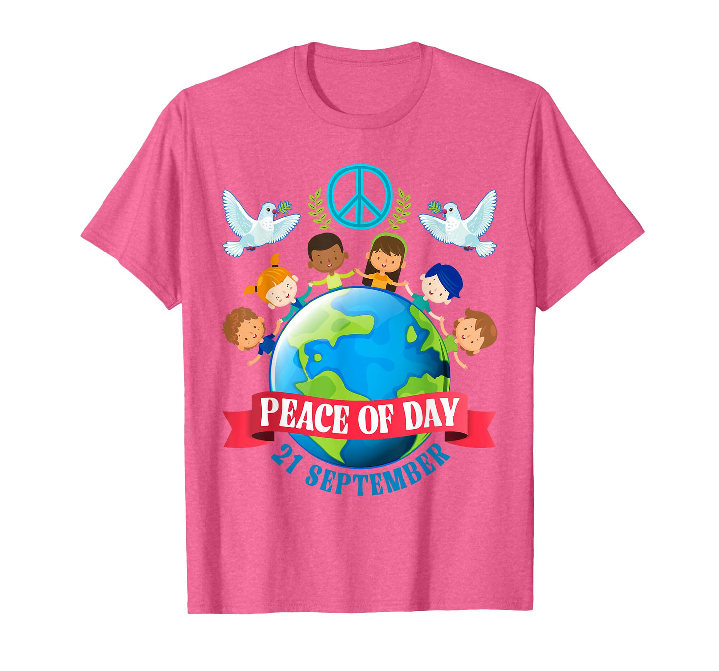 World Peace Day International Day of Peace September 21 Kids T-Shirt