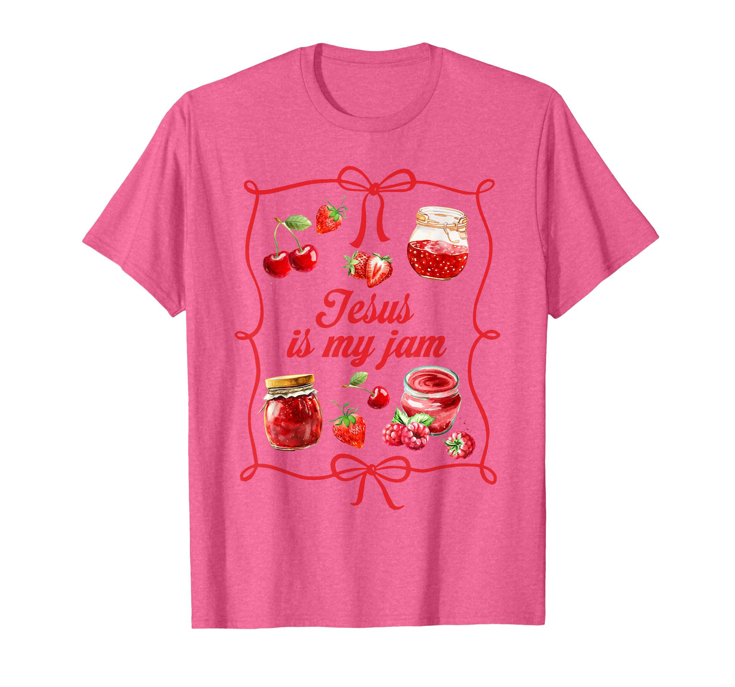 Christian Faith Religious Strawberry Jesus That is My Jam T-Shirt