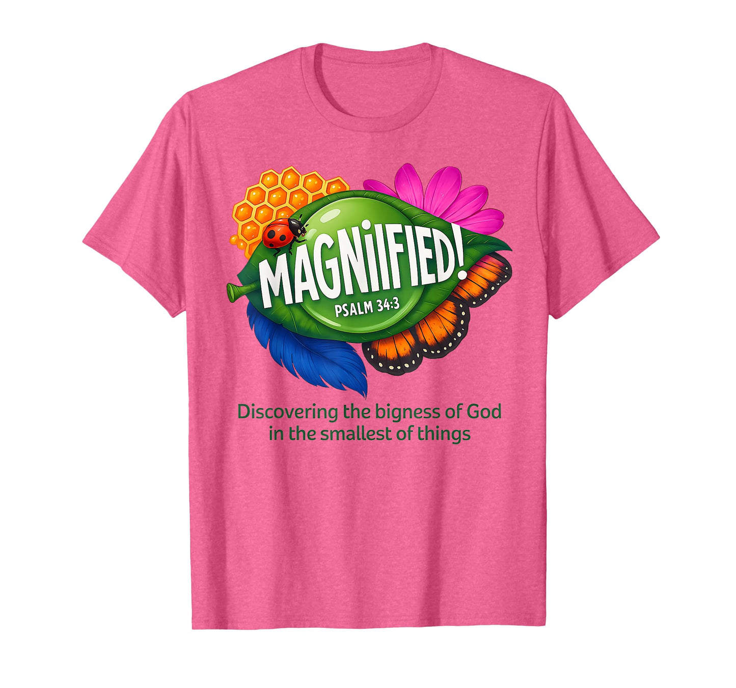 VBS 2025 Magnified VBS Vacation Bible School Christian Camp T-Shirt