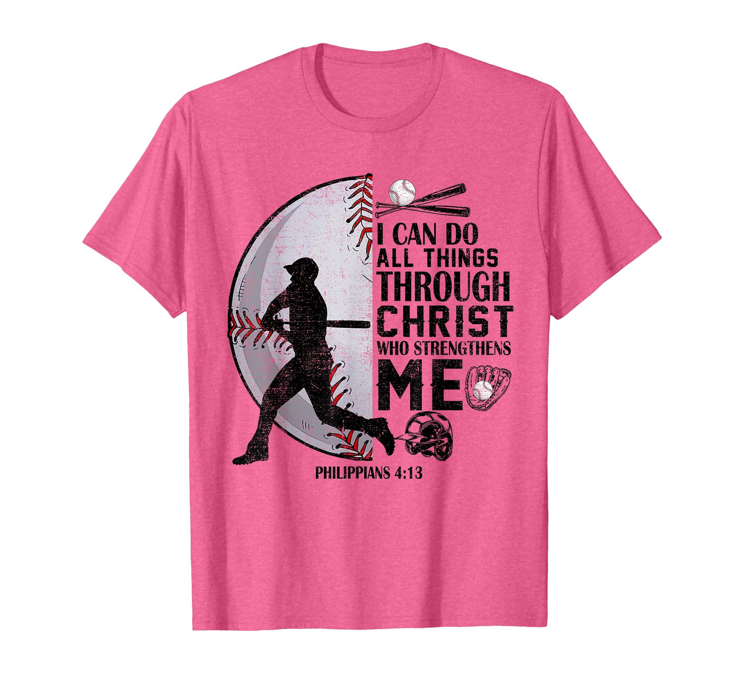 Baseball-Shirt Jesus Boys Kids Christian Bible Verse T-Shirt
