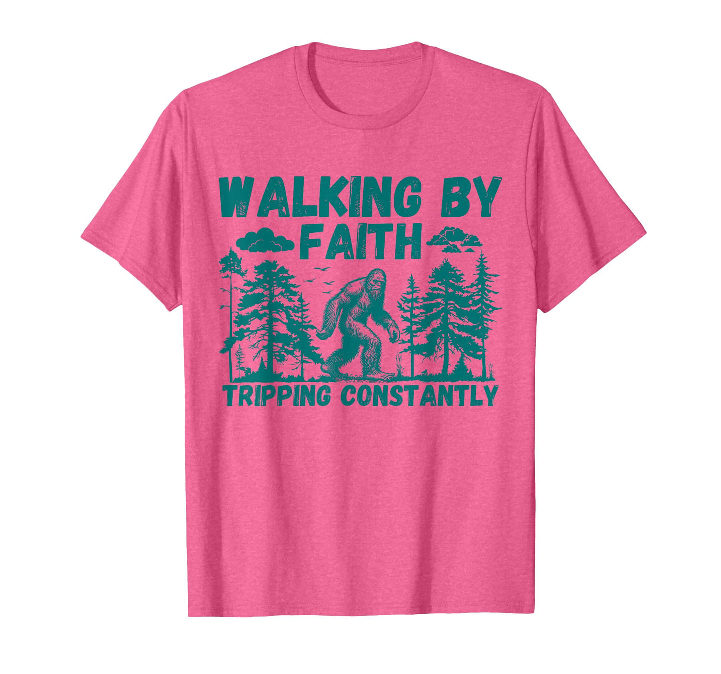 Walking By Faith Tripping Constantly T-Shirt
