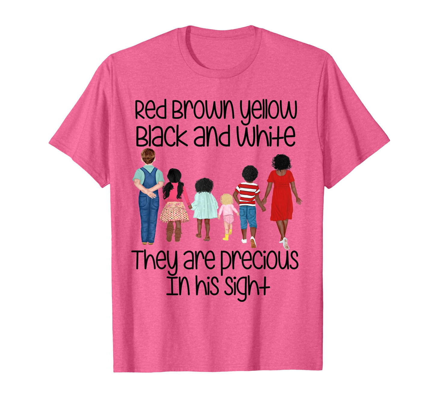 They are precious in his sight Jesus loves the children gift T-Shirt