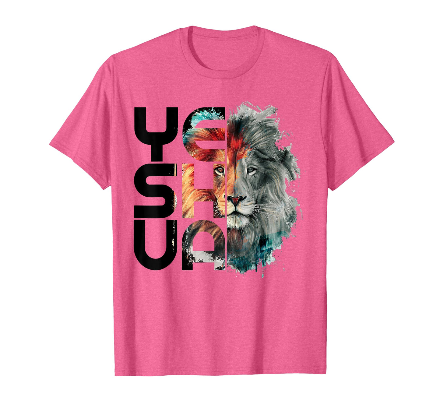 Lion And Yeshua Christian T-Shirt