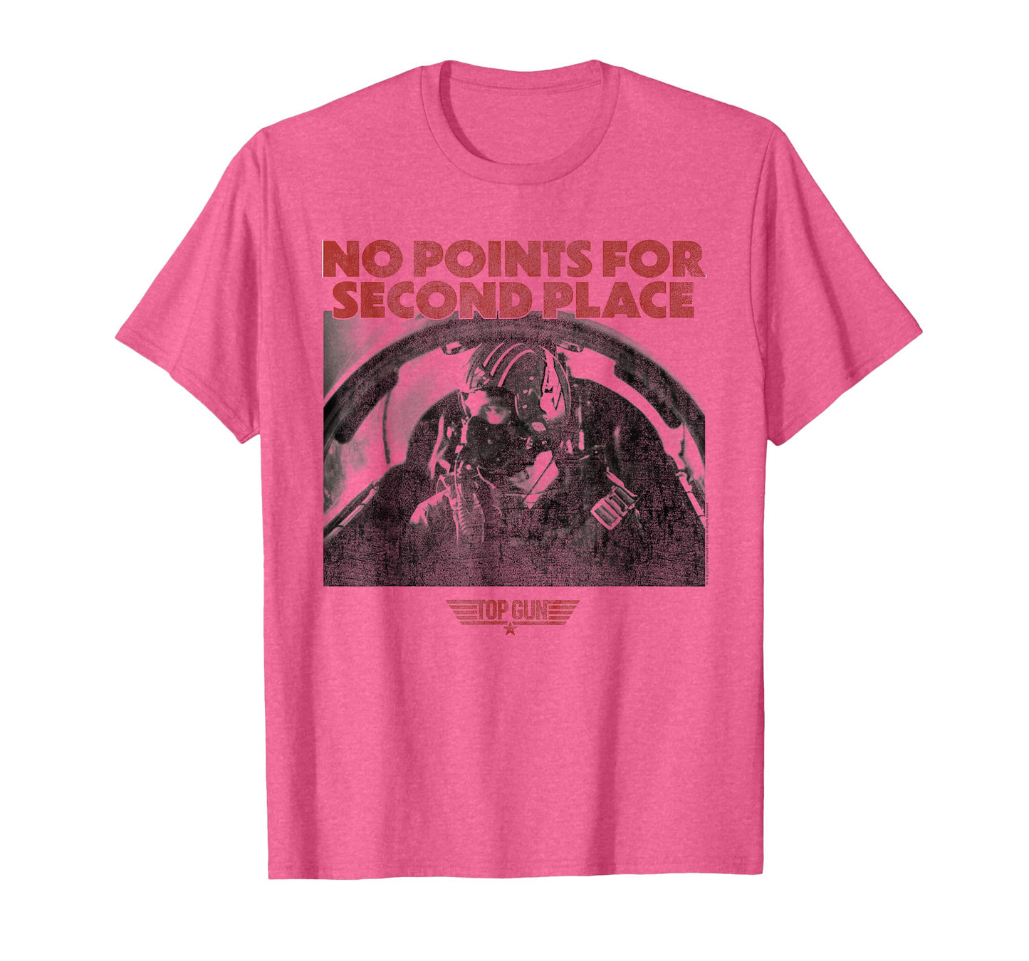 Top Gun No Points for Second Place Pilot Movie T-Shirt