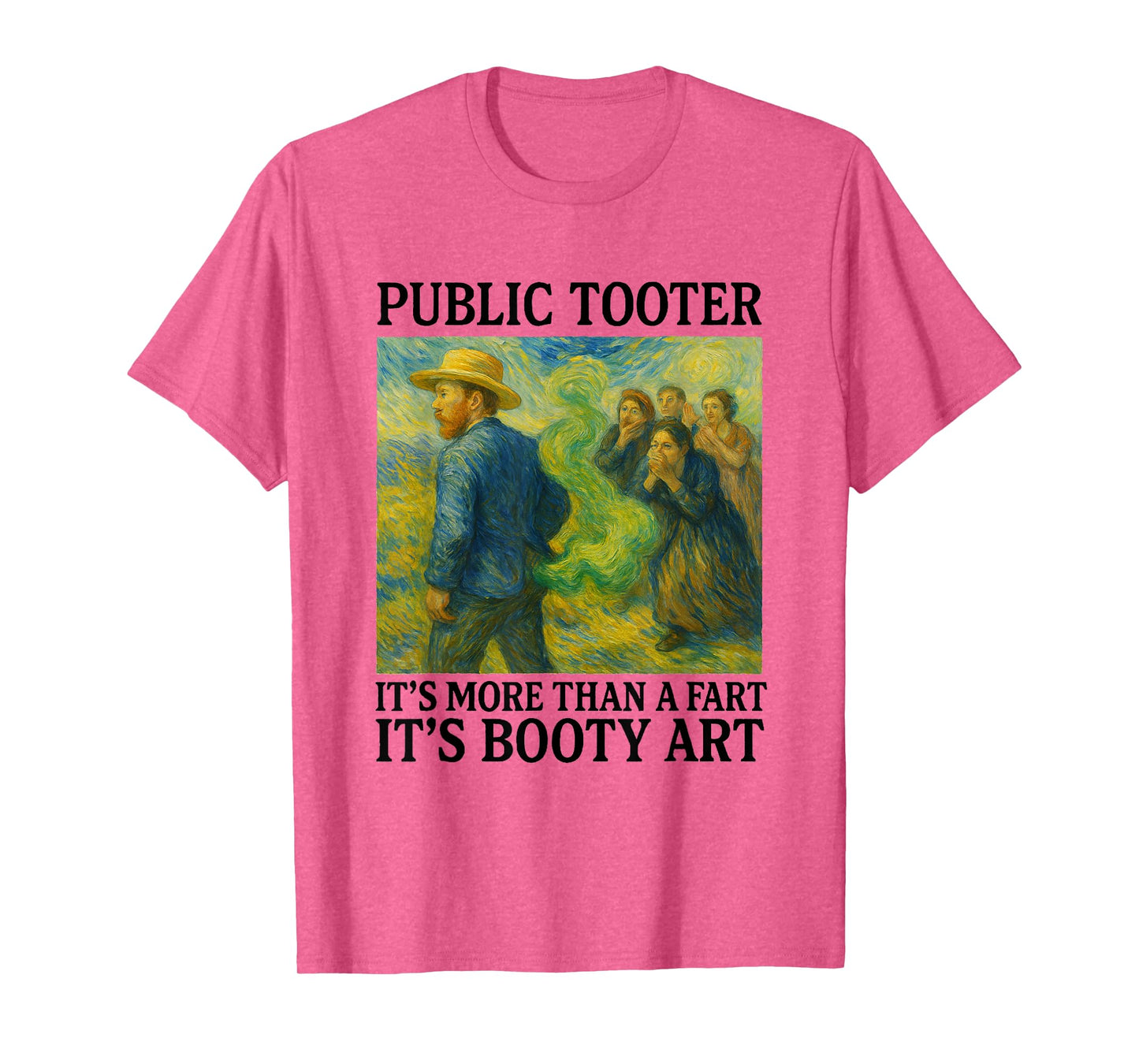 Public Tooter Funny Adult Humor Inappropriate Embarrassing T-Shirt