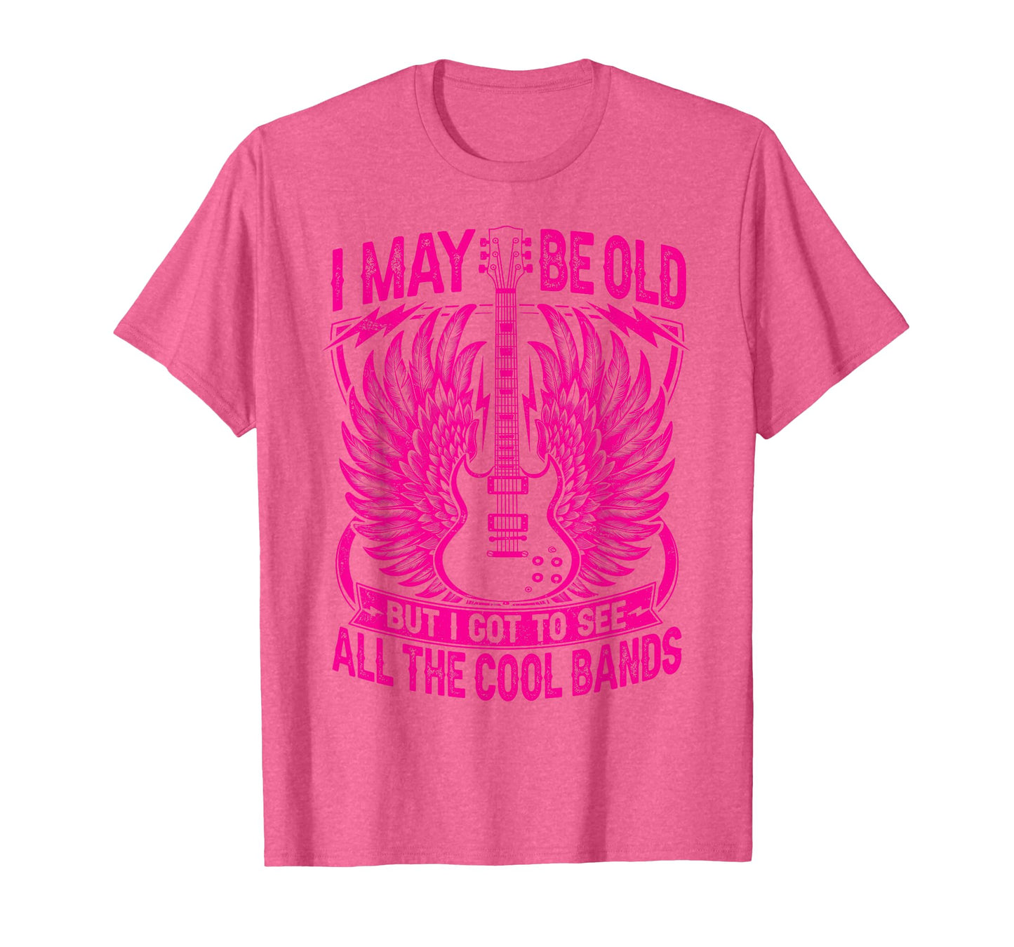 I May Be Old But I Got To See All The Cool Band Rock Concert T-Shirt