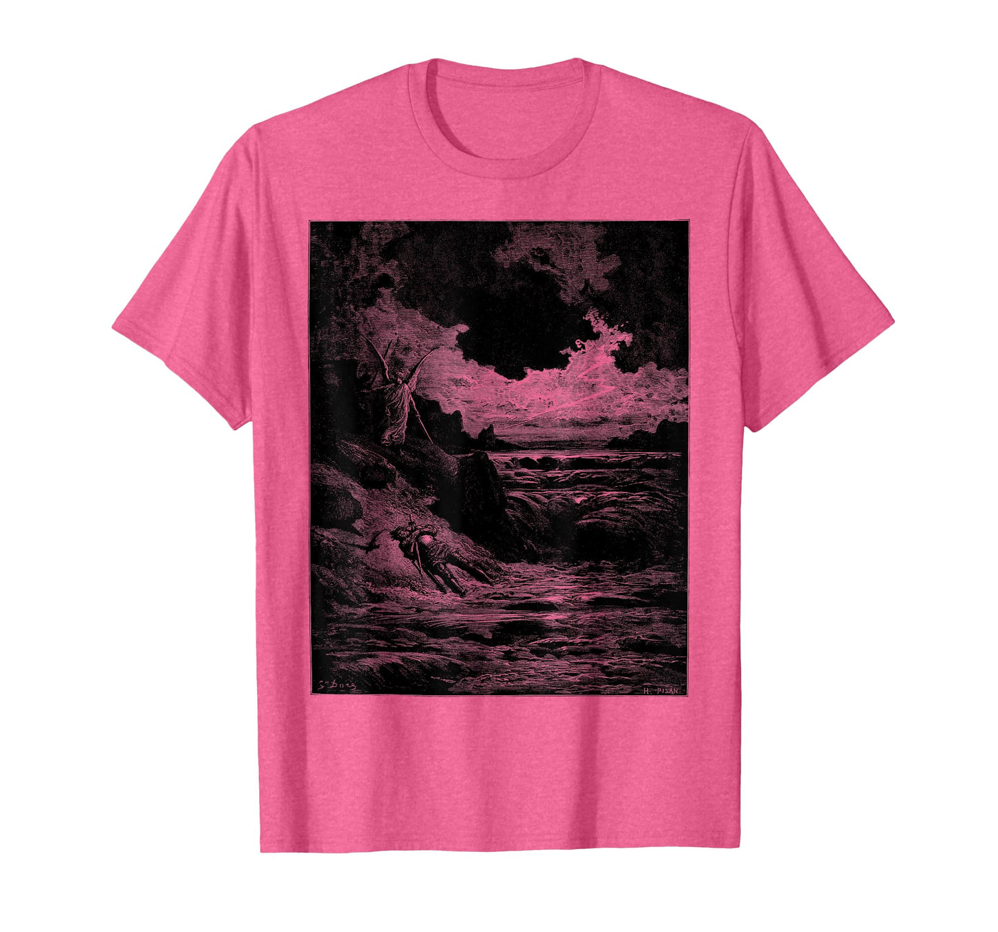 Gustave Dore Illustrations Dante Alighieri Divine Comedy T-Shirt