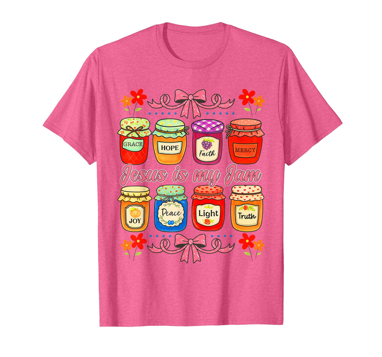 Christian Faith Religious Jesus That is My Jam Strawberry T-Shirt