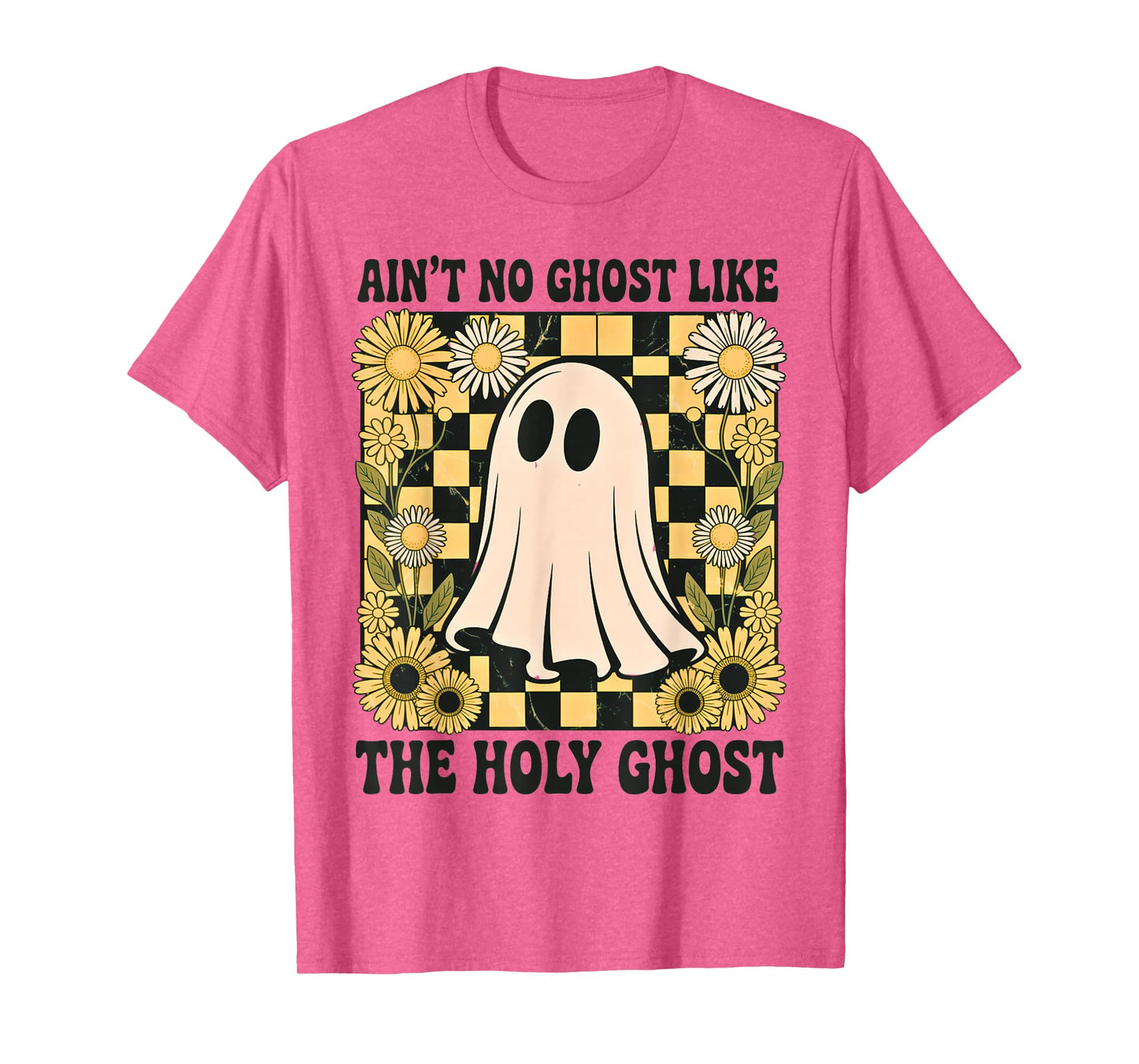 Retro Boho Ain’t No Ghost Like The Holy Ghost, Christian T-Shirt
