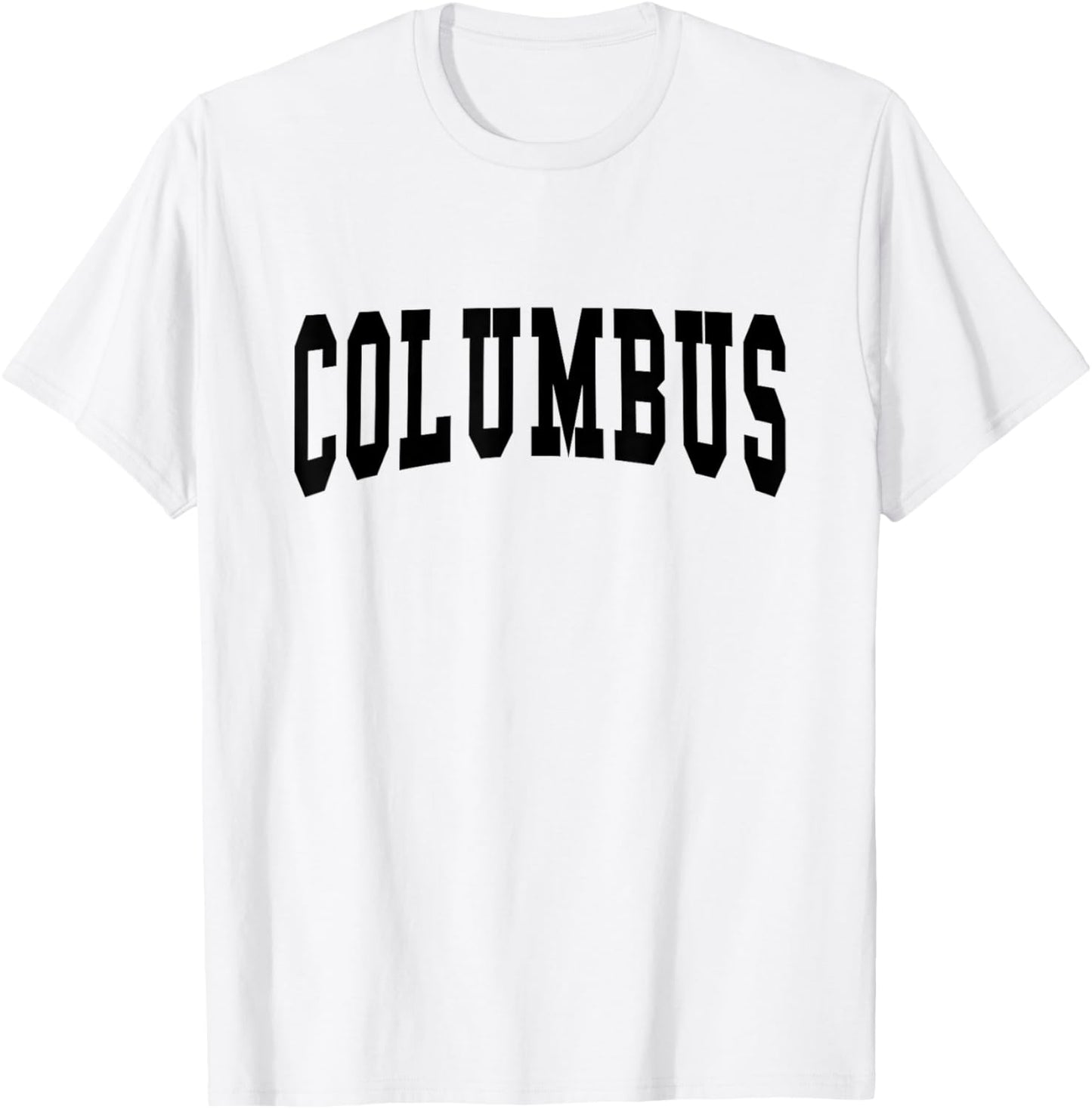 COLUMBUS - Hometown Pride - Classic T-Shirt - T-Shirt | White