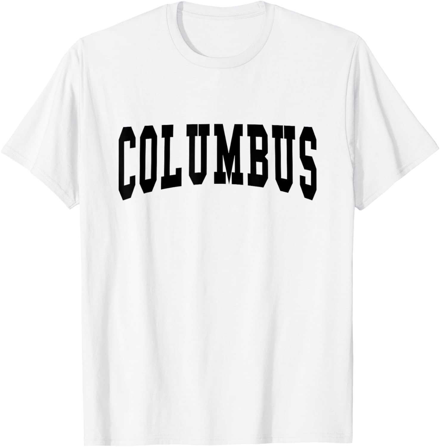COLUMBUS - Hometown Pride - Classic T-Shirt - T-Shirt | White