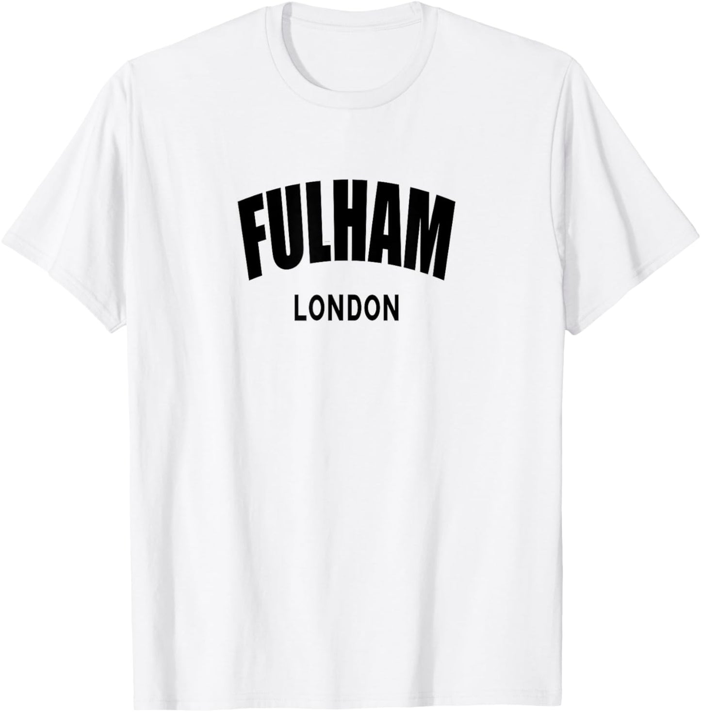 Fulham London England Vintage Souvenirs Apparel T-Shirt - T-Shirt | White