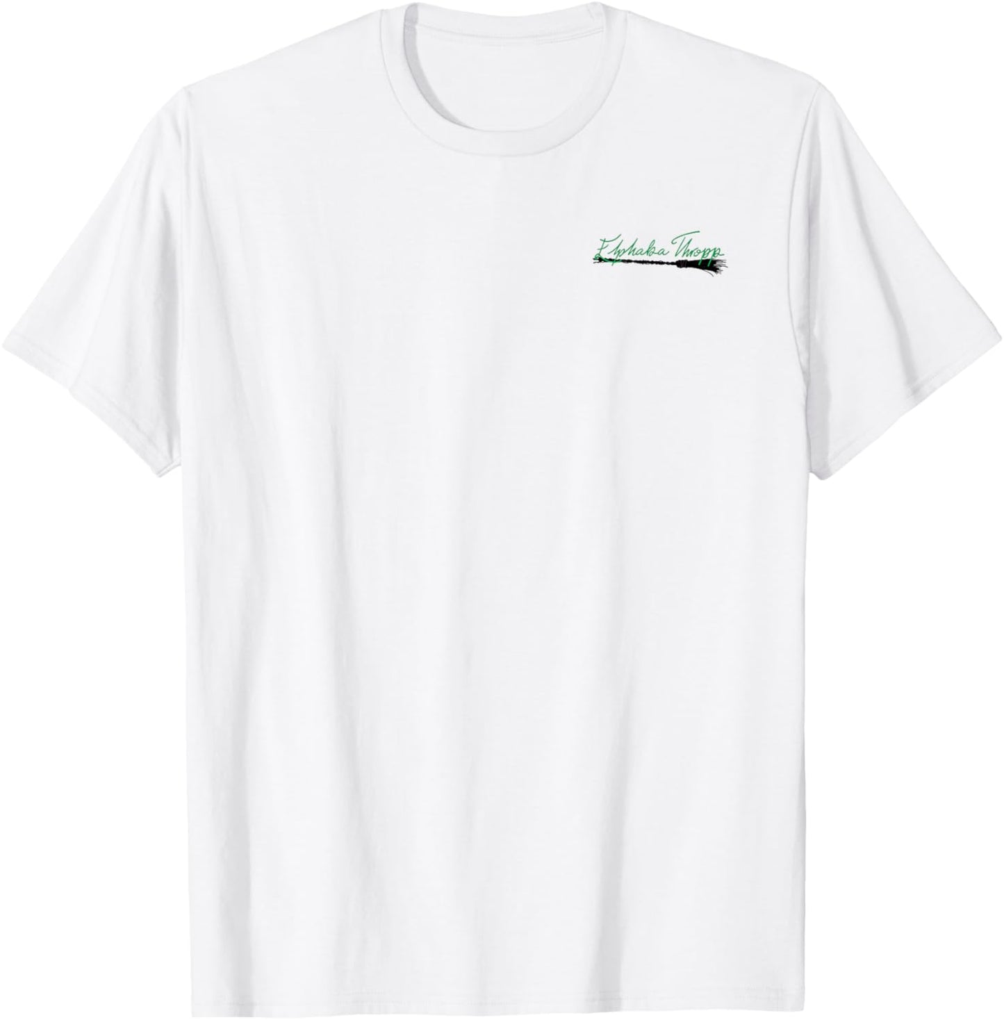 Wicked Elphaba Signature Front & Back T-Shirt - T-Shirt | White
