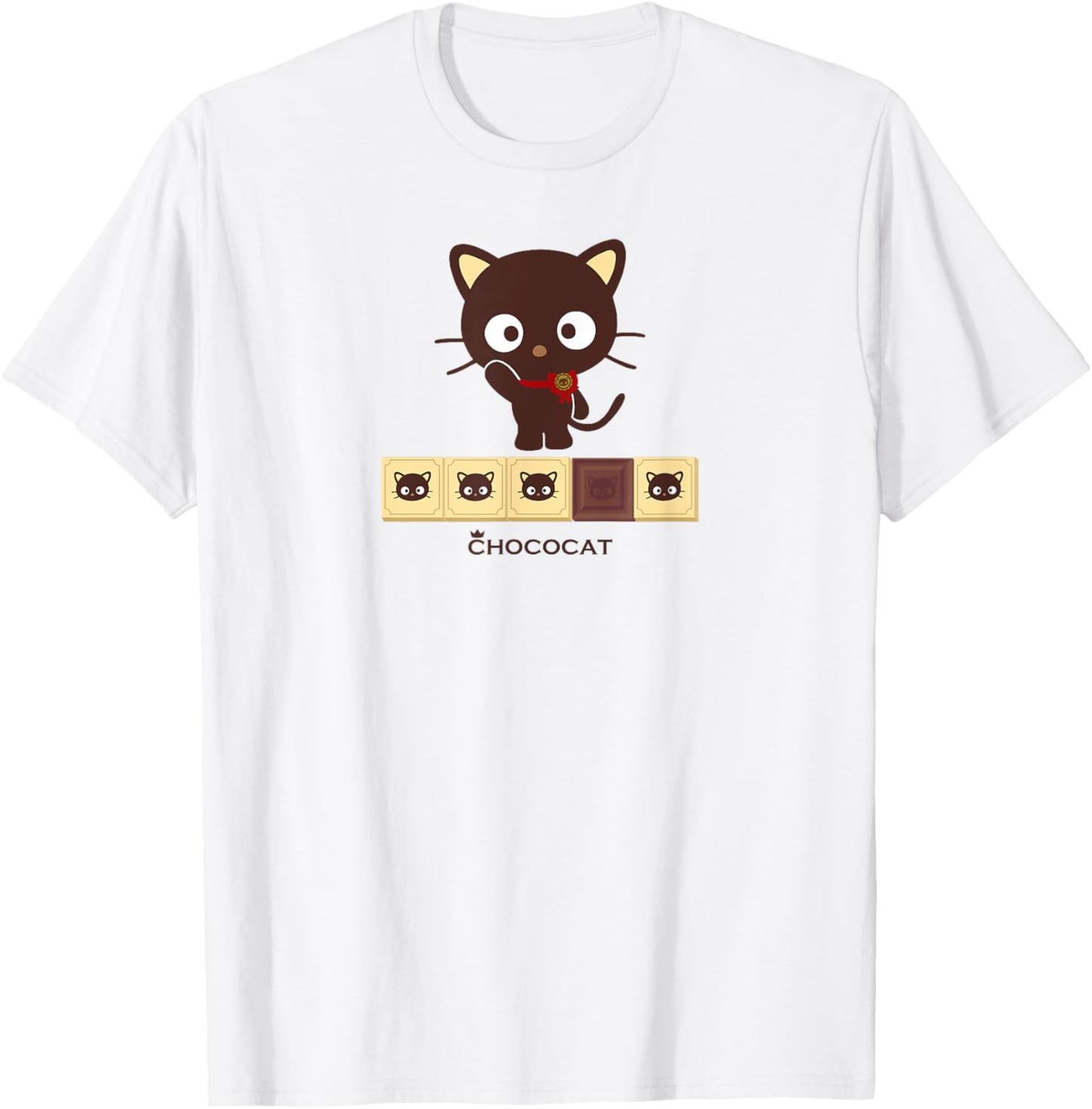 Chococat Chocolate Bar Men Women Girls Kids T-Shirt - T-Shirt | White