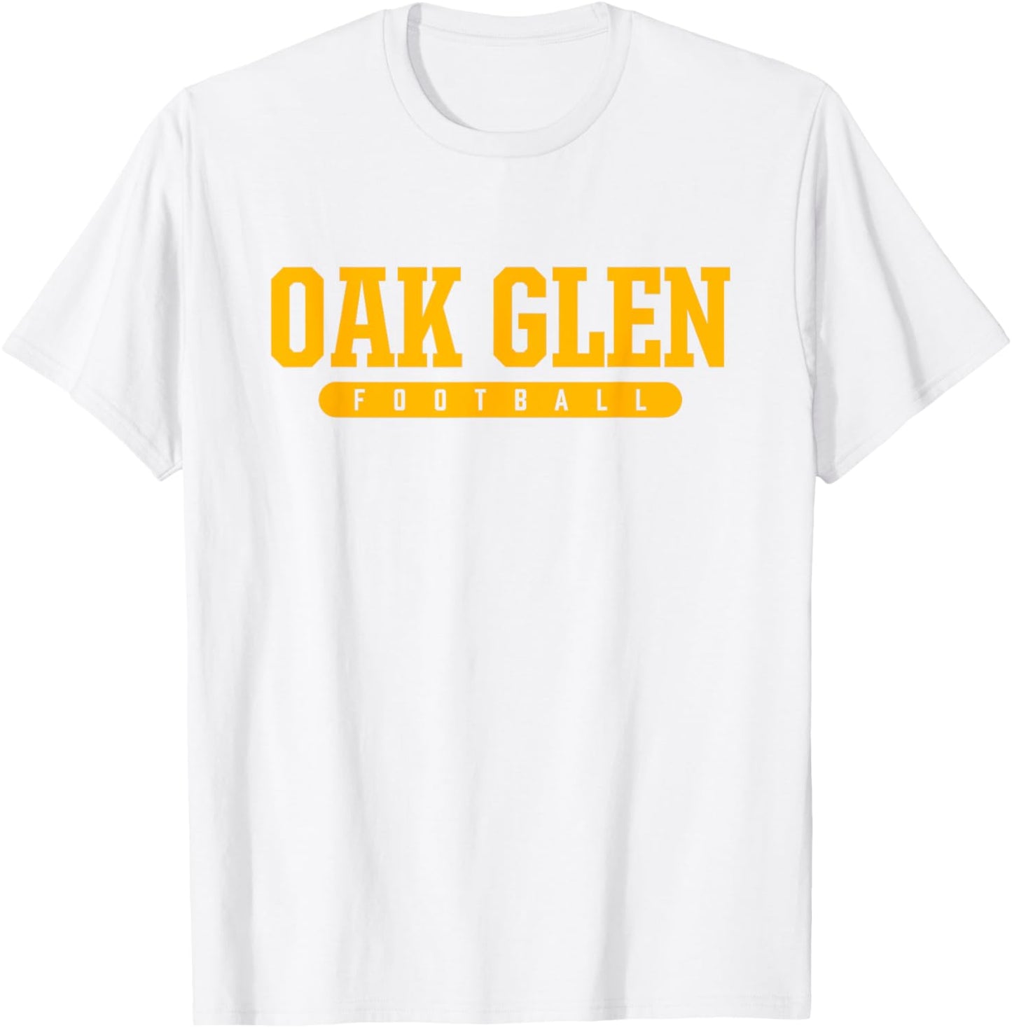 Oak Glen High School Football T-Shirt - T-Shirt | White