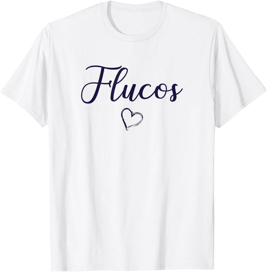 Fluvanna County Flucos Above Small Heart T-Shirt - T-Shirt | White