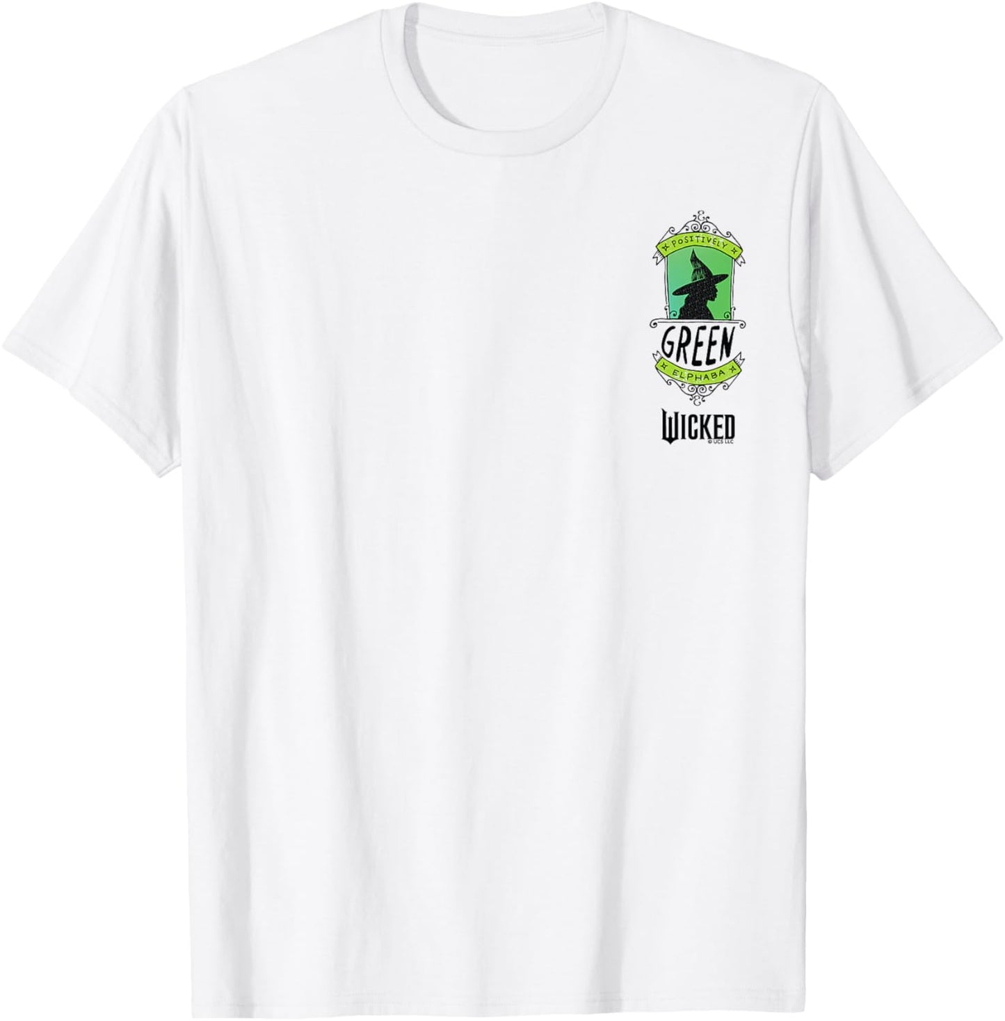 Wicked Positively Elphaba T-Shirt - T-Shirt | White